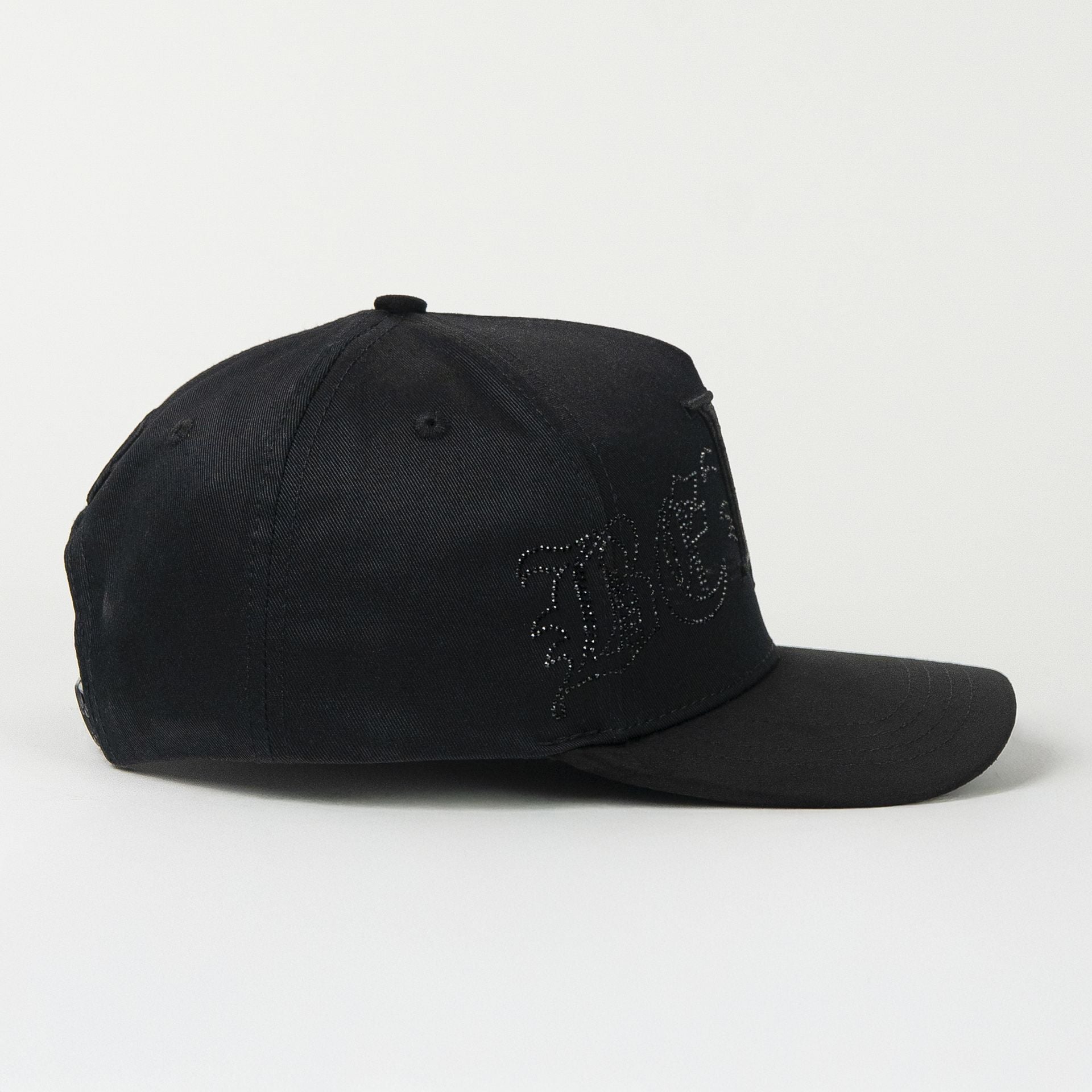 Gorra Toto Caps BELICO LR ALL BLACK | Tela y Gamuza Snapback Visera Curva