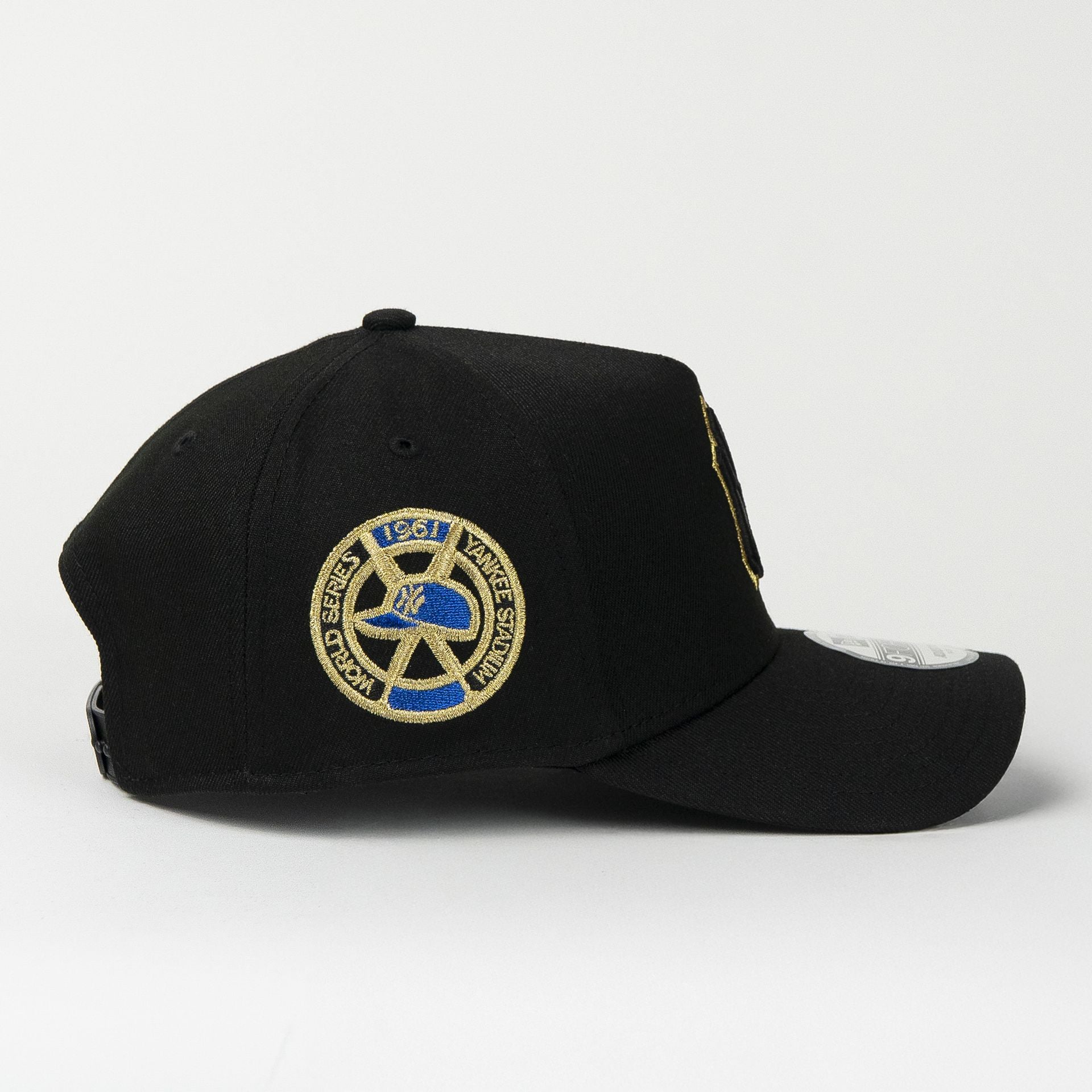 Gorra New Era A-Frame YANKEES WS 1961 BLACK/GOLD 940F | Snapback Visera Curva