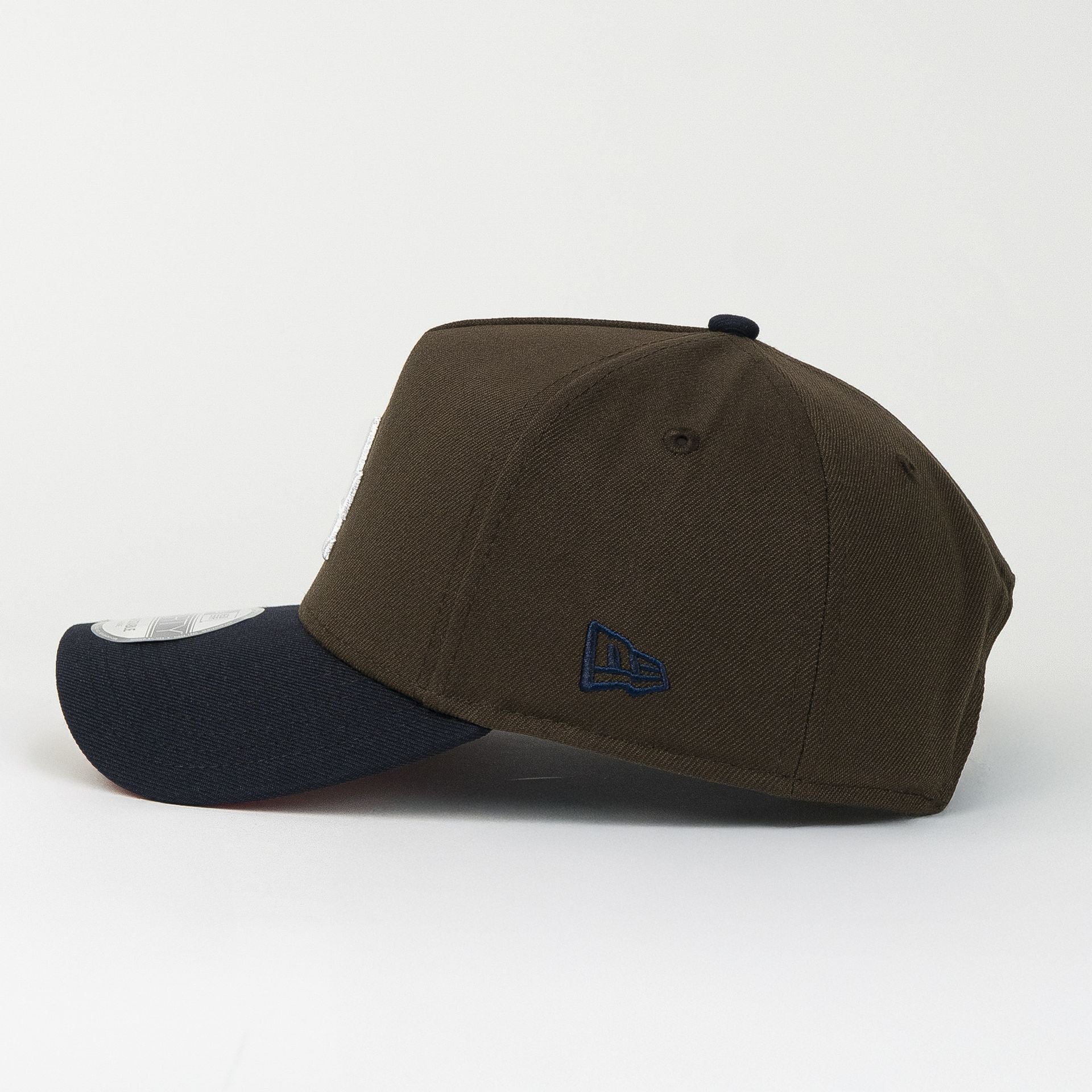Gorra New Era A-Frame DODGERS WS 2020 BROWN/NAVY 940F | Visera Curva Snapback