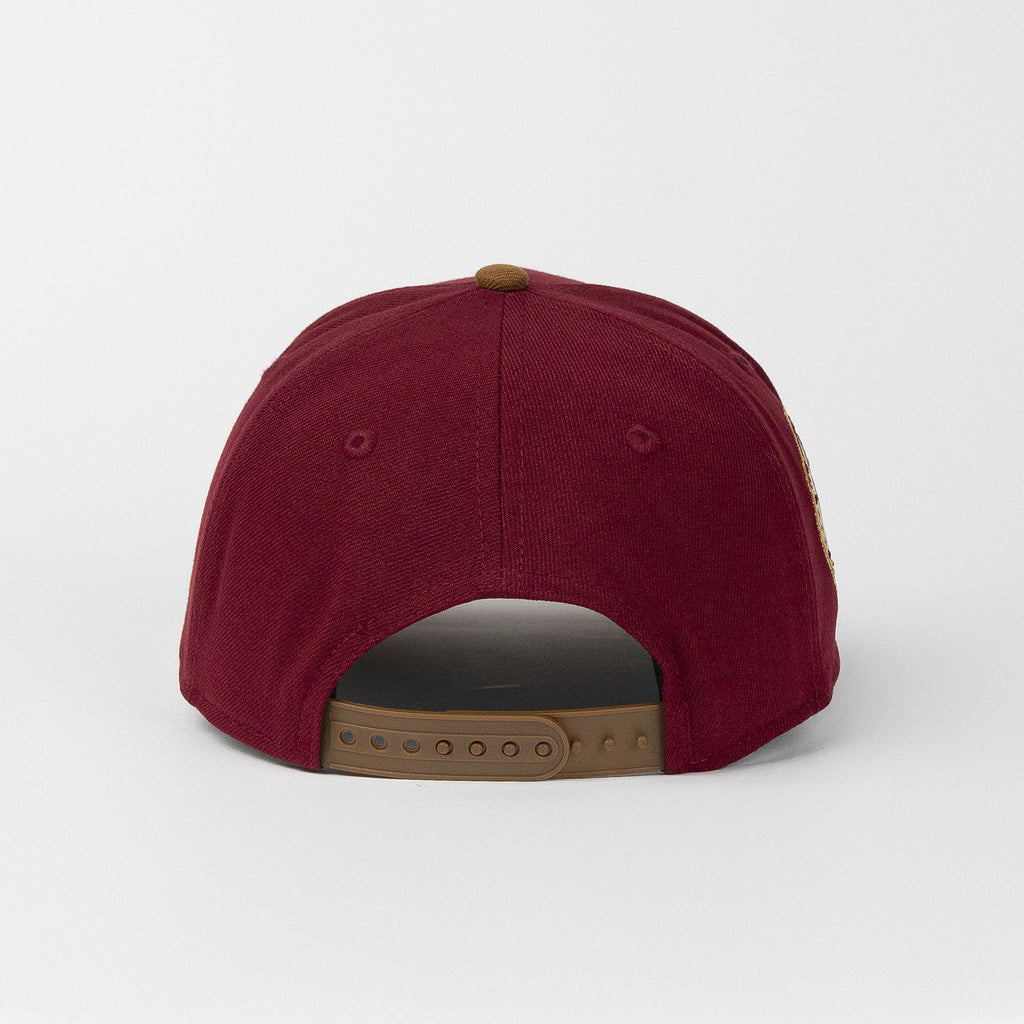 Gorra New Era A-Frame BRAVES ALL STAR GAME 1972 WINE/BROWN 940F | Visera Curva Snapback