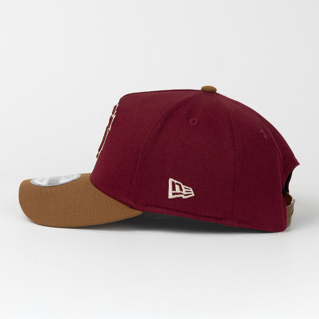 Gorra New Era A-Frame GIANTS ALL STAR GAME WINE/BROWN 940F | Visera Curva Snapback