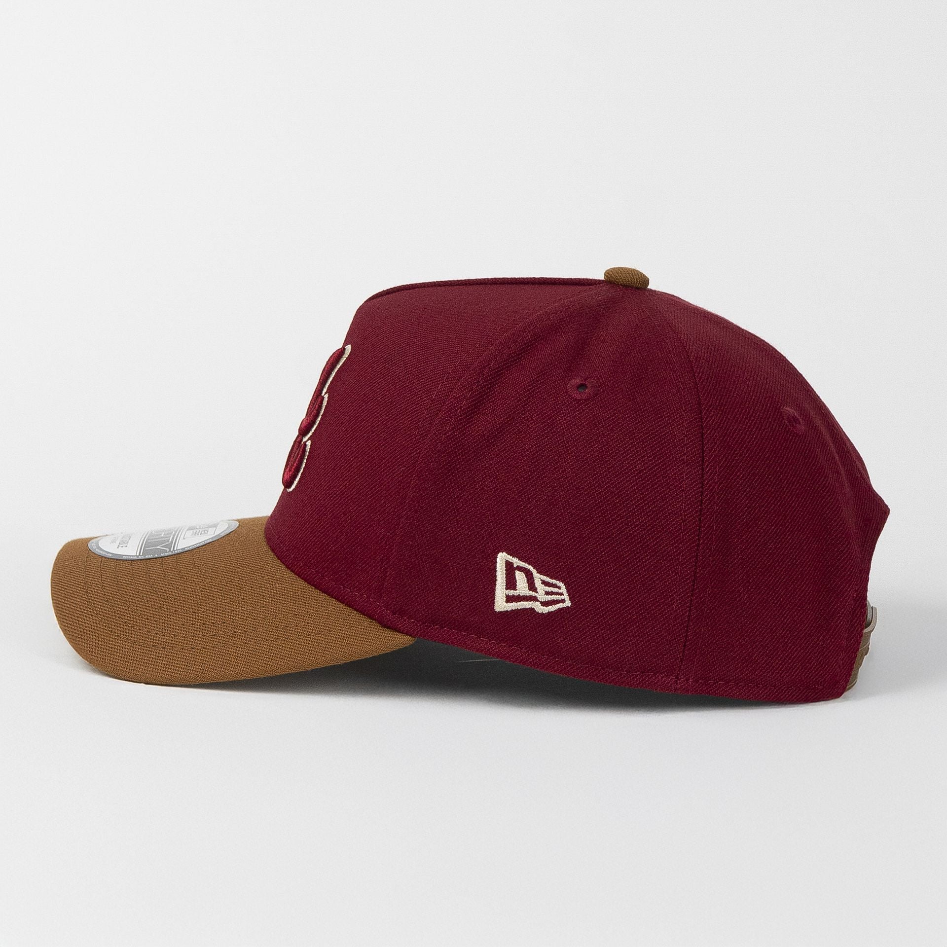 Gorra New Era A-Frame BRAVES ALL STAR GAME 1972 WINE/BROWN 940F | Visera Curva Snapback