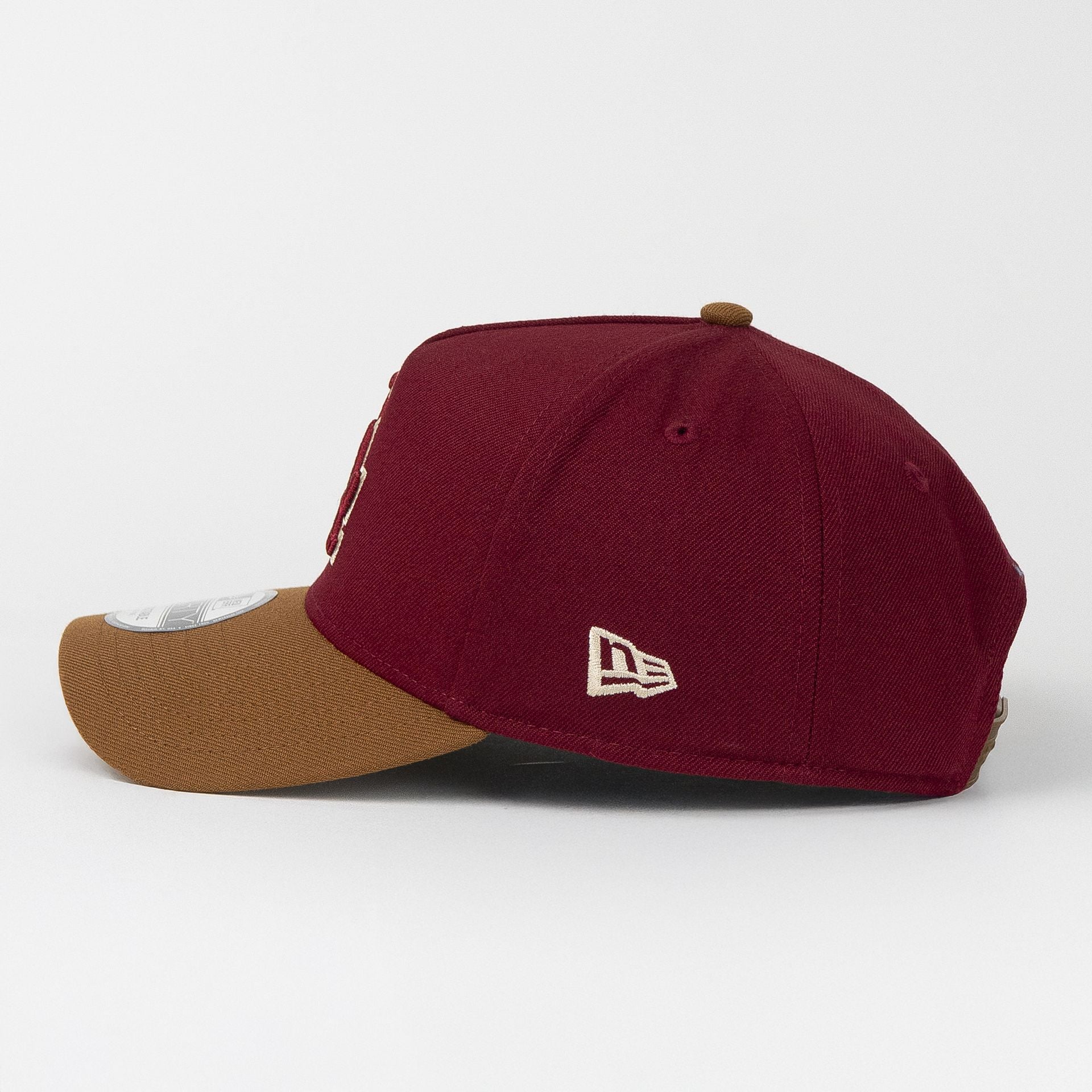 Gorra New Era A-Frame DODGERS 50TH 58–08 WINE/BROWN 940F | Snapback Visera Curva
