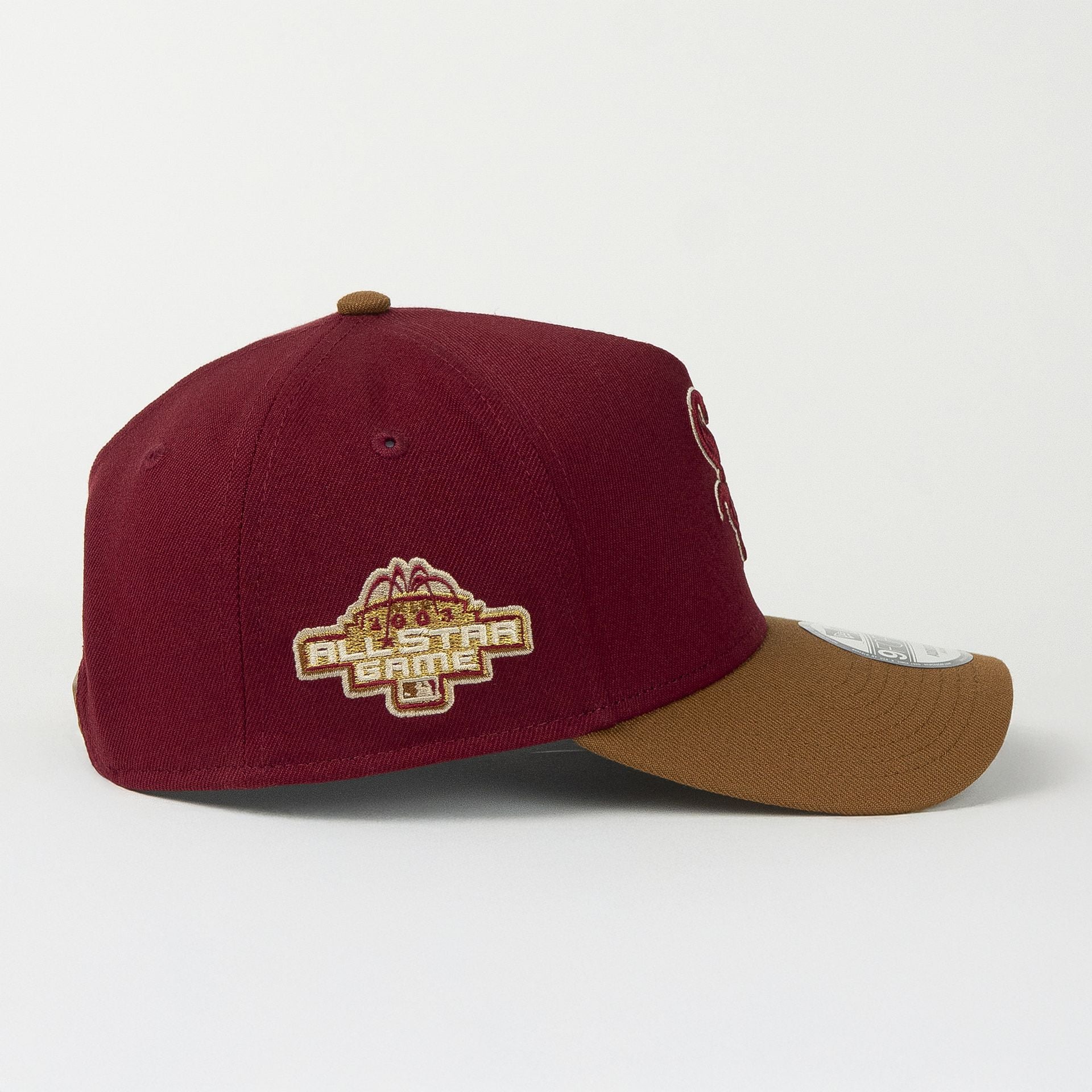 Gorra New Era A-Frame WHITE SOX ALL STAR GAME 1961 WINE/BROWN 940F | Snapback Visera Curva Urbana Premium