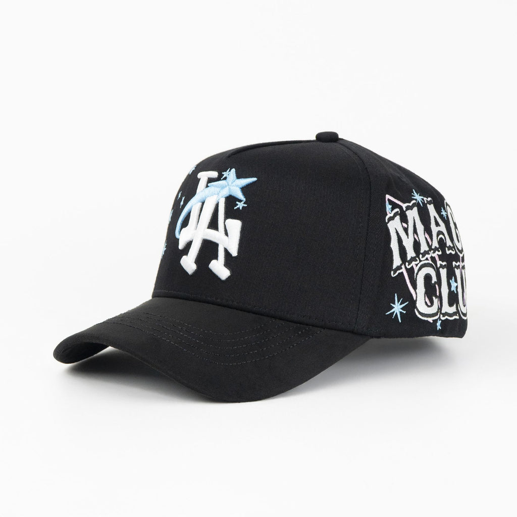 Gorra 31 Hats EL MAGO BLK/BLUE Suede | Snapback Visera Curva