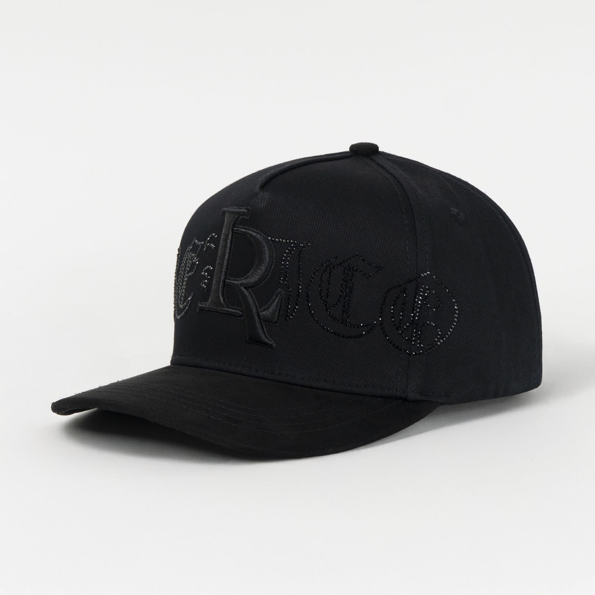 Gorra Toto Caps BELICO LR ALL BLACK | Tela y Gamuza Snapback Visera Curva