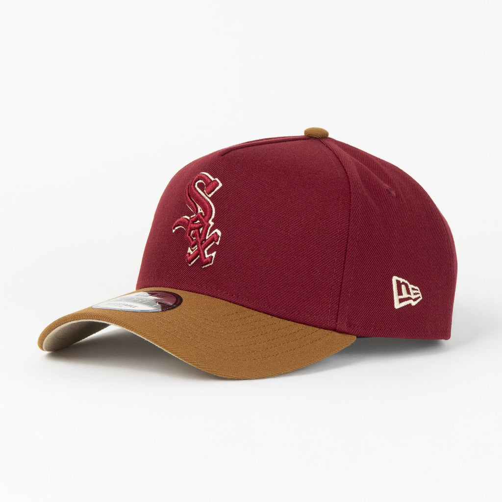 Gorra New Era A-Frame WHITE SOX ALL STAR GAME 1961 WINE/BROWN 940F | Snapback Visera Curva Urbana Premium