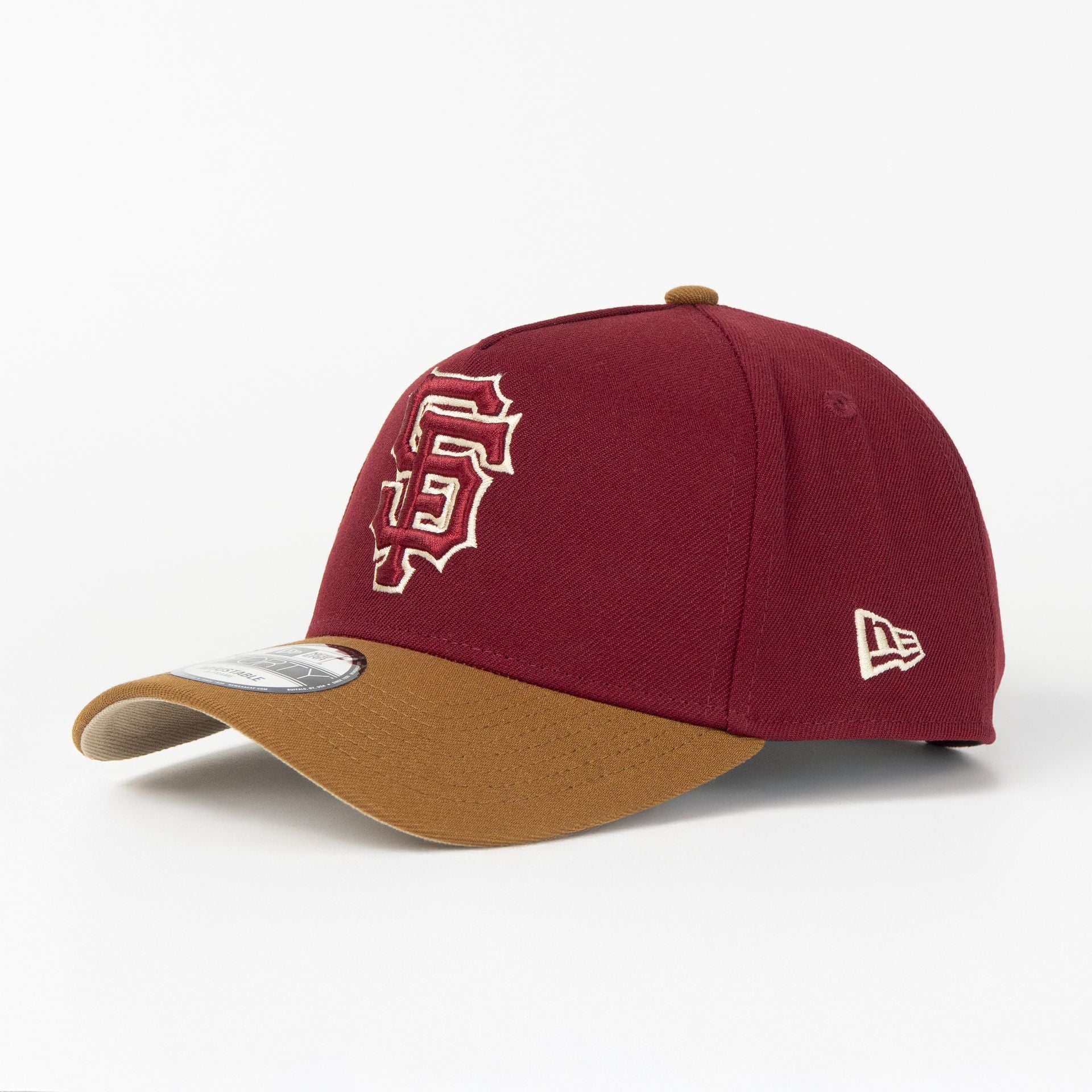 Gorra New Era A-Frame GIANTS ALL STAR GAME WINE/BROWN 940F | Visera Curva Snapback