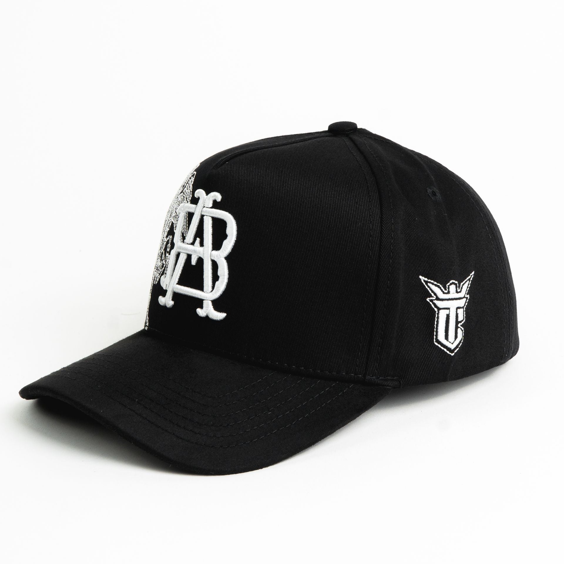Gorra El Tiros Caps BUELNA 444 BLACK de Tela | Snapback Visera Curva