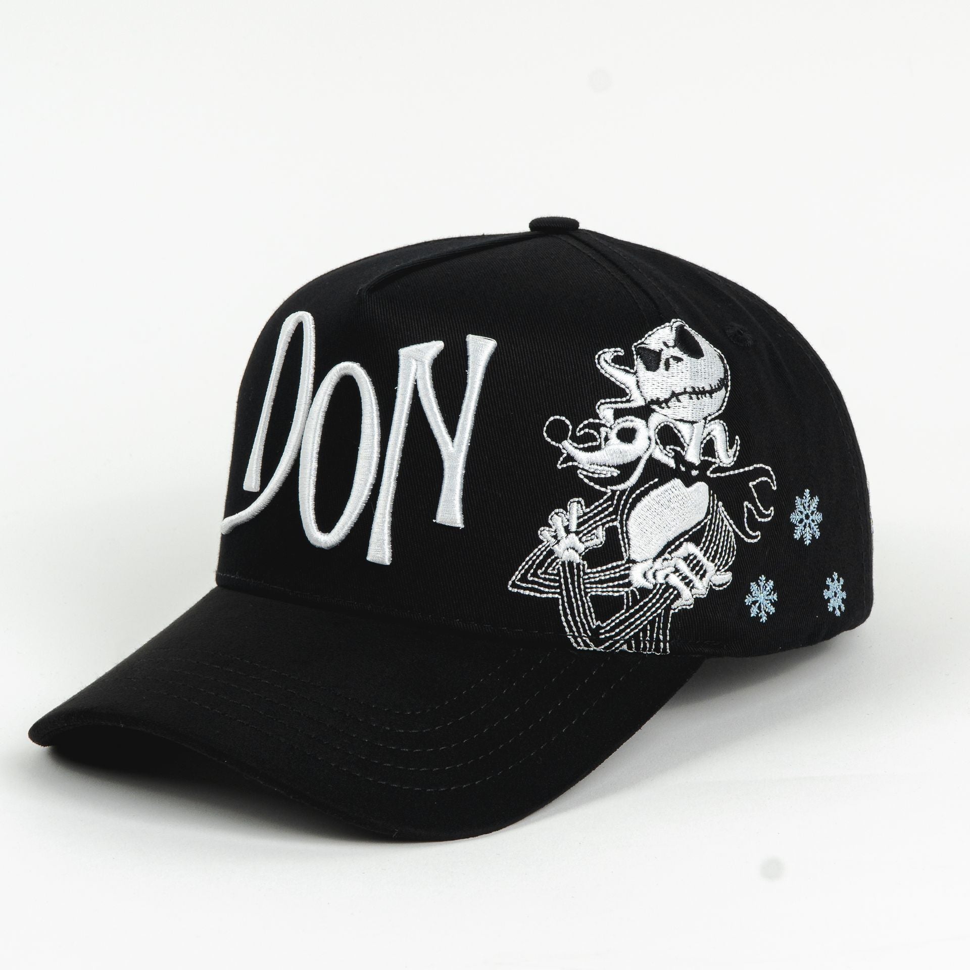 Gorra Don Hats DON NIGHTMARE BLACK de Tela | Snapback Visera Curva