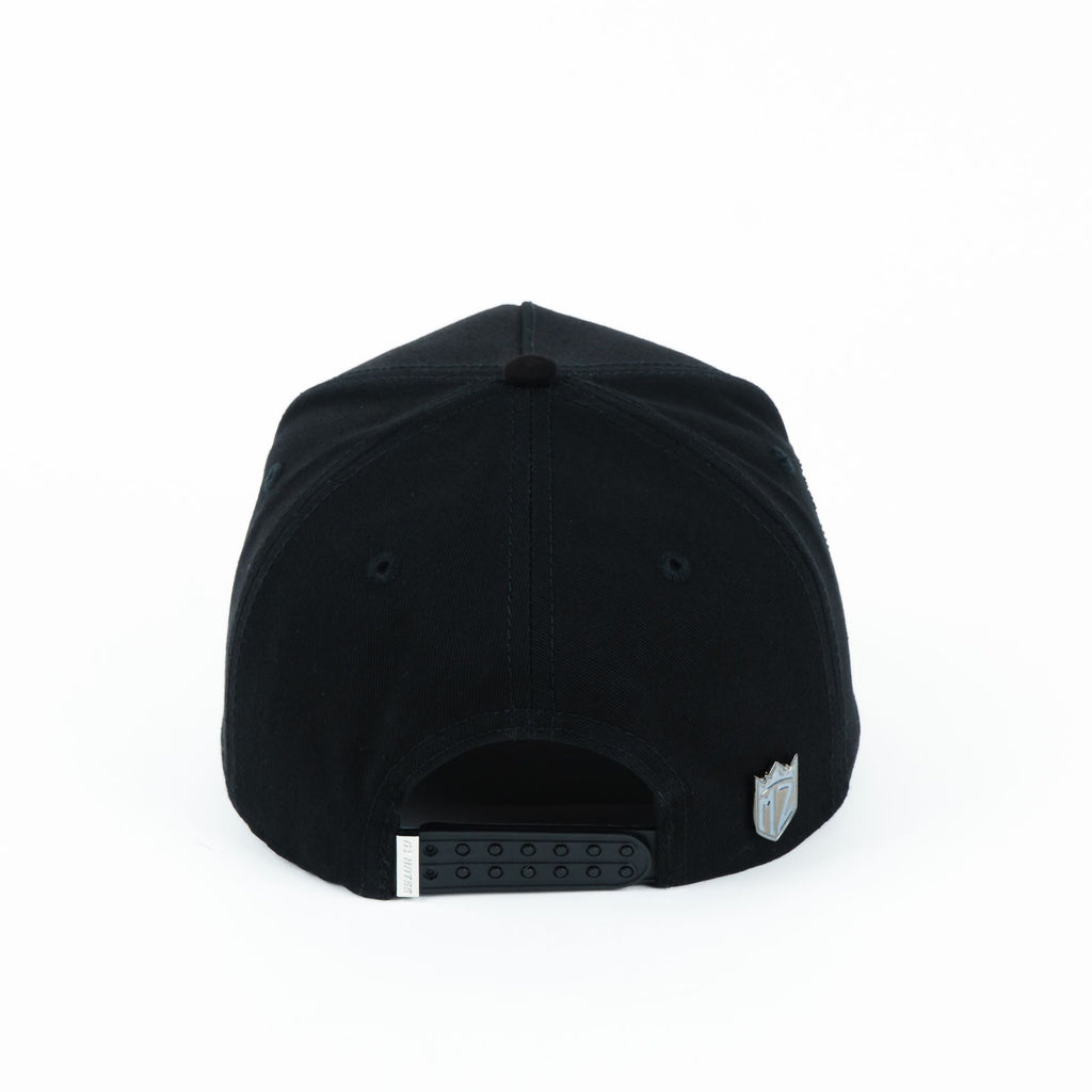 Gorra Mz Hats LA PEOPLE BLK VISOR SUEDE | Snapback Visera Curva