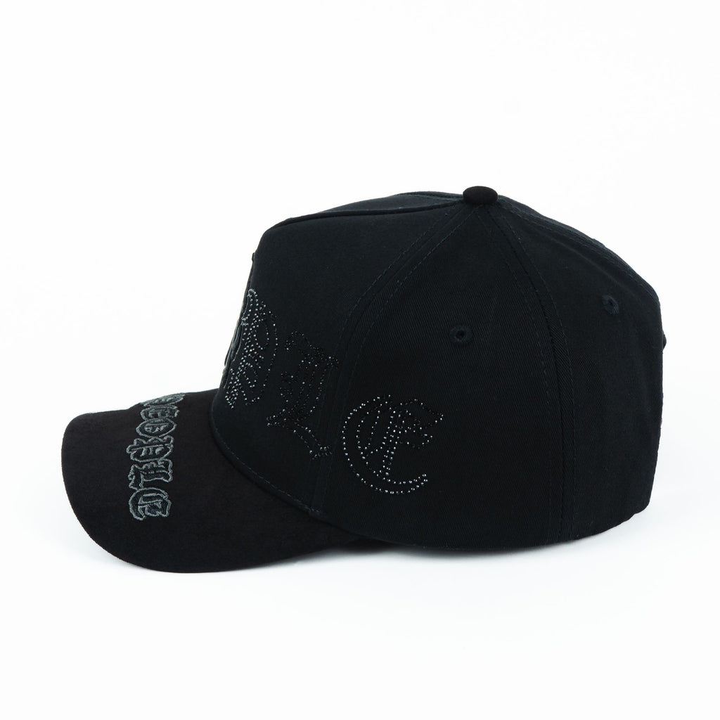 Gorra Mz Hats LA PEOPLE BLK VISOR SUEDE | Snapback Visera Curva