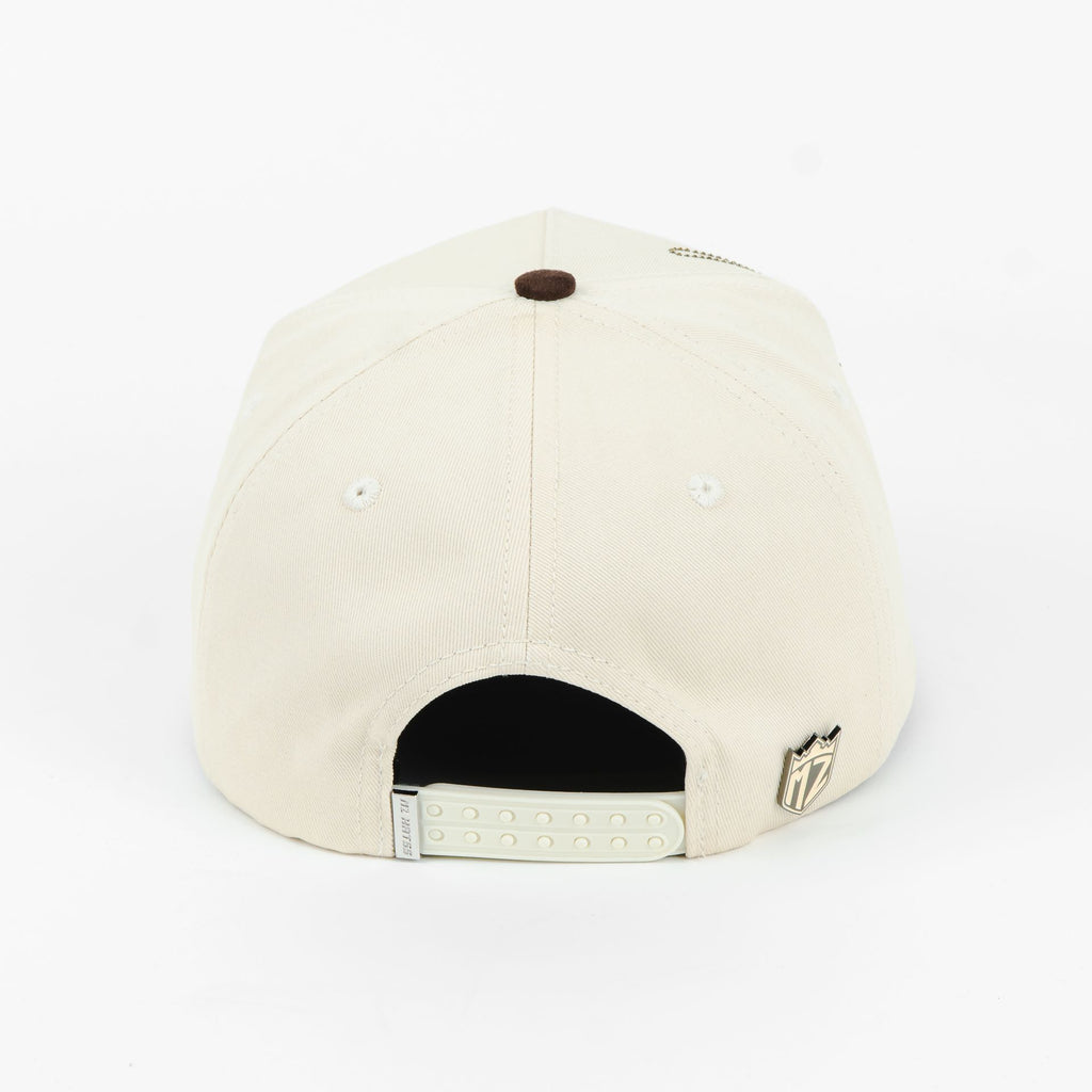 Gorra Mz Hats SD CLOUDS BEIGE/BROWN | Snapback Visera Curva