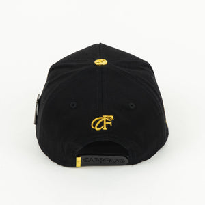 Gorra CAPS FANS RULETA BLACK/VISOR SUEDE | Snapback