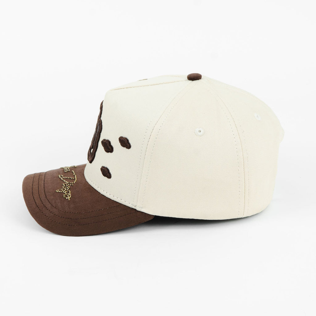 Gorra Mz Hats SD CLOUDS BEIGE/BROWN | Snapback Visera Curva