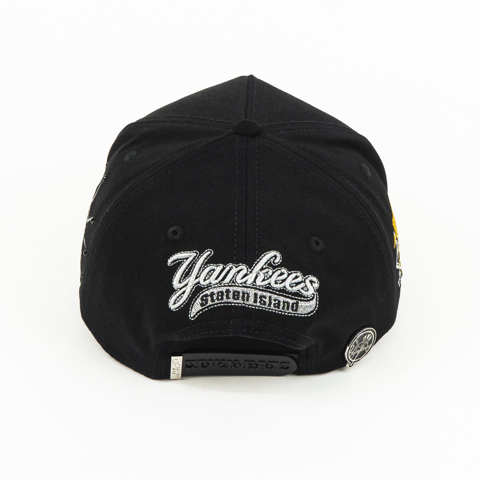 Gorra BigBoss NY BLACK VISOR SUEDE | Snapback Visera Curva