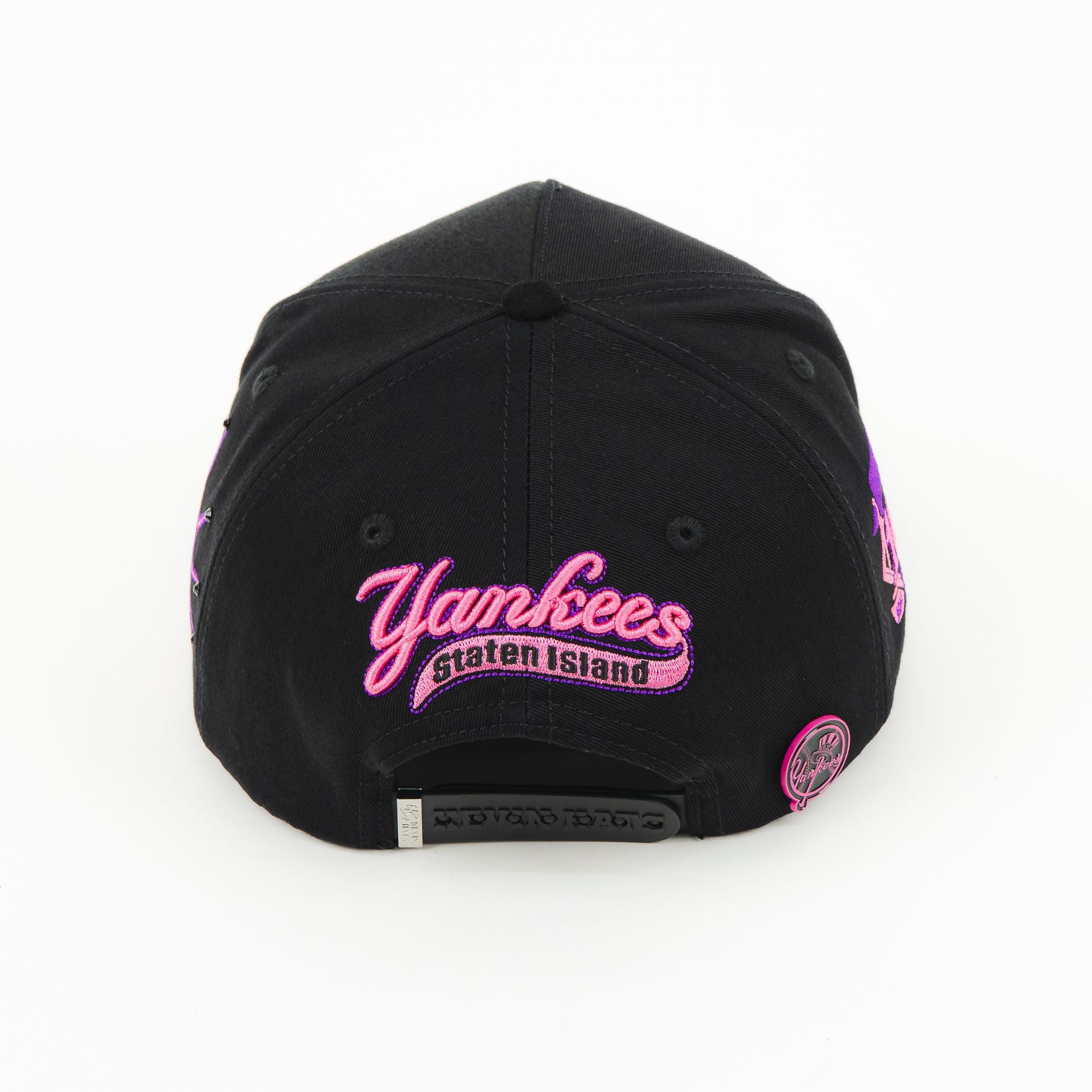 Gorra BigBoss NY PINK BLACK | Snapback Visera Curva
