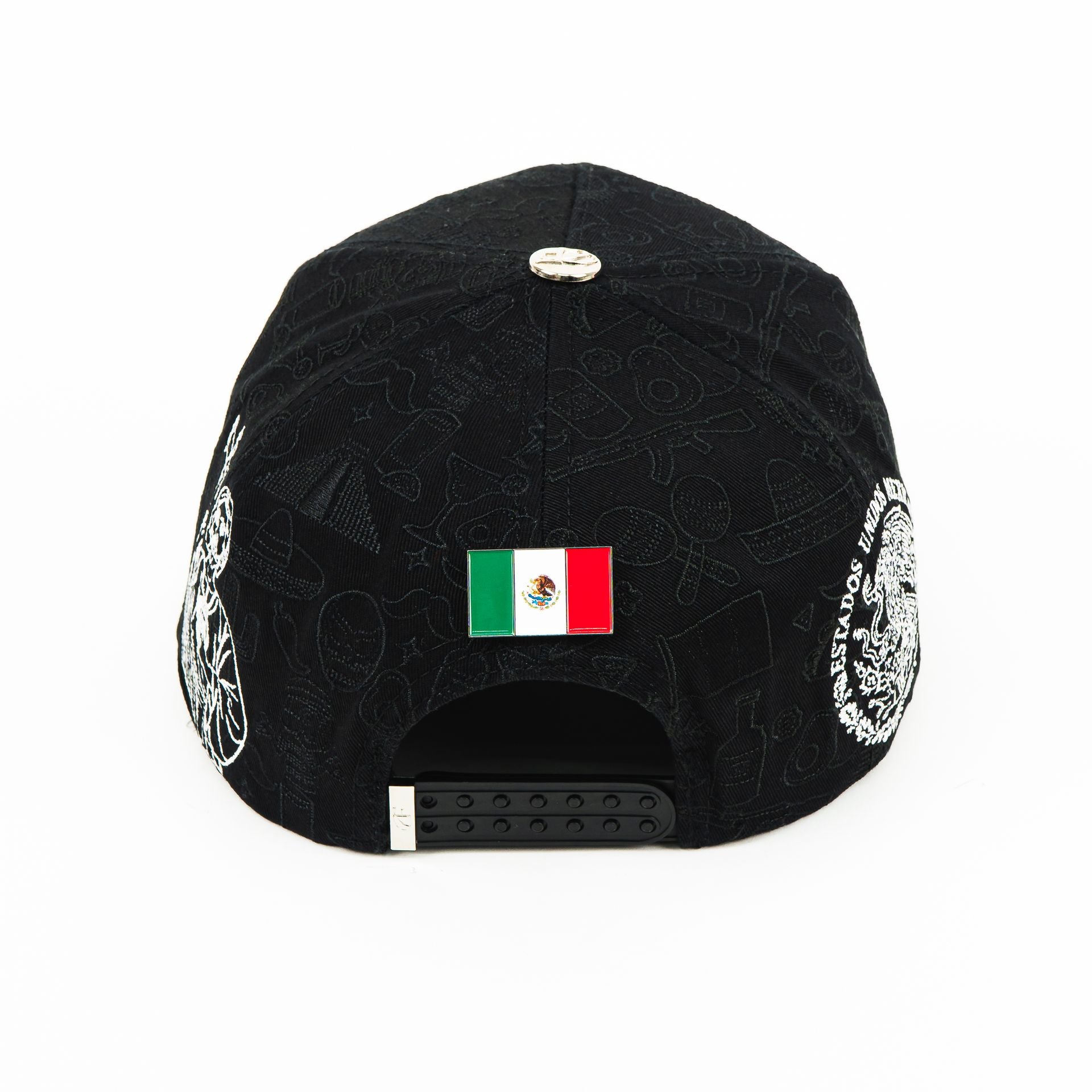 Gorra CAPS FANS MEXICO CRISTALES BLACK | Snapback