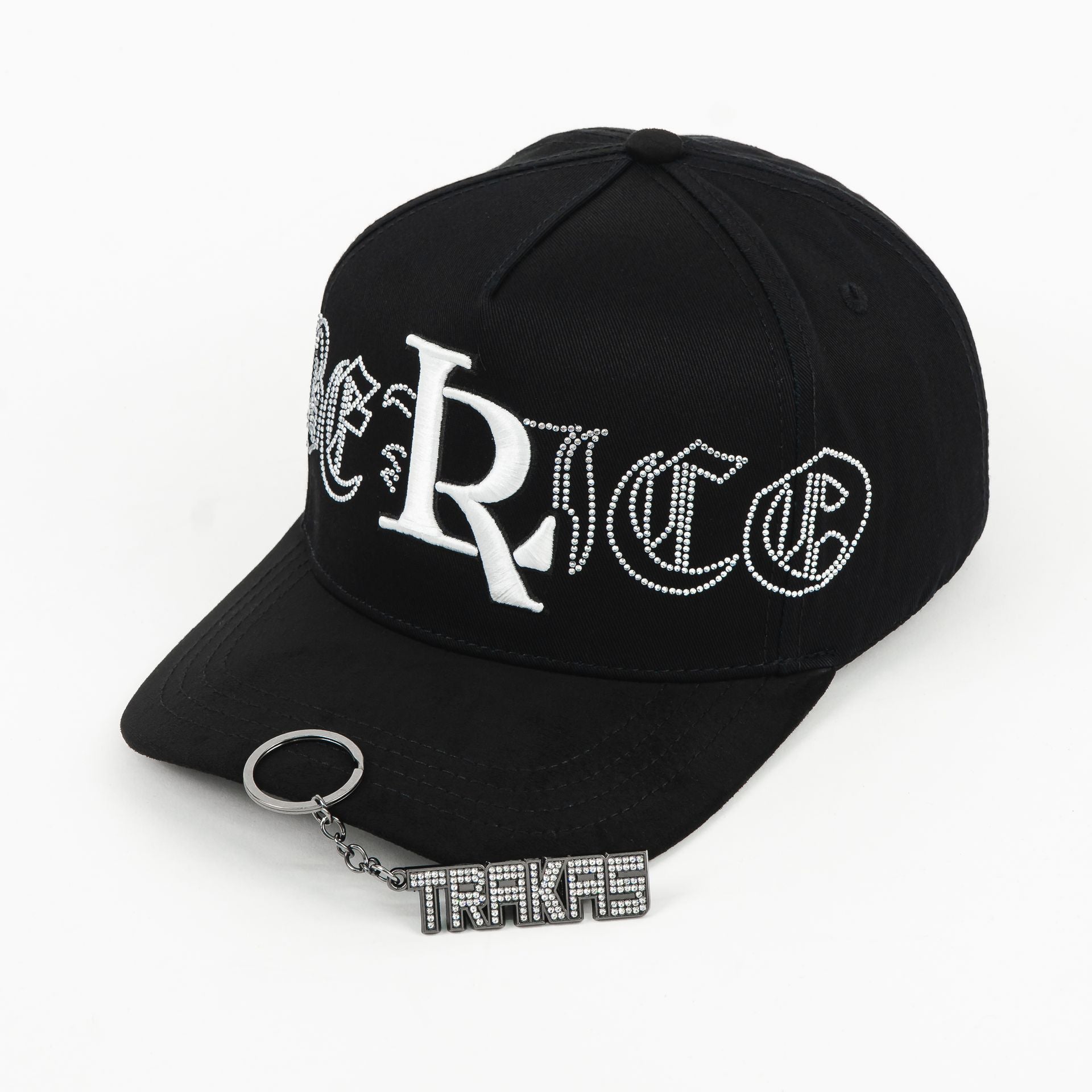 Gorra Toto Caps BELICO LR BLACK/WHITE de Tela y Gamuza | Snapback Visera Curva
