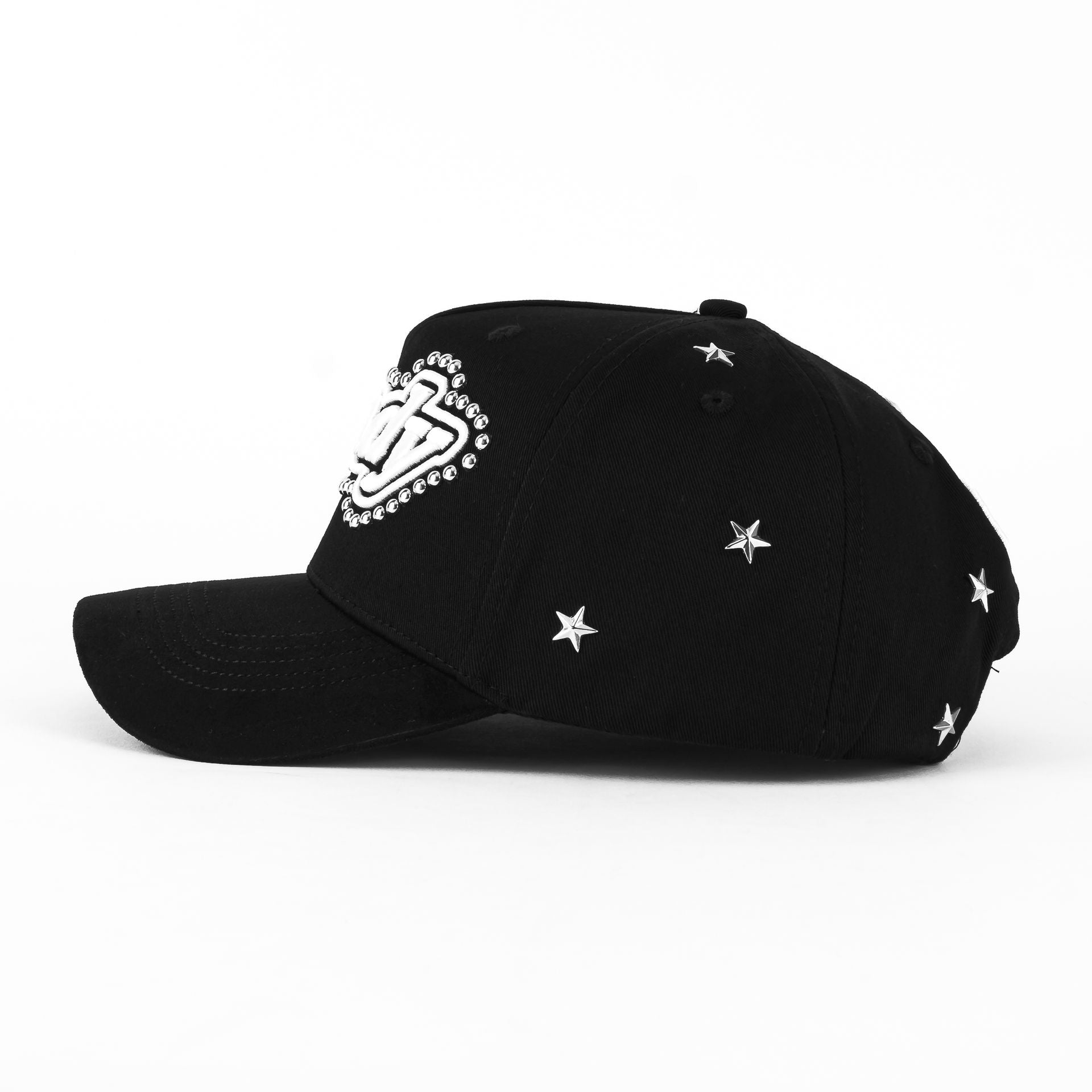 Gorra Dandy Hats STAR & STUDIOS BLACK/WHITE | Snapback Visera Curva
