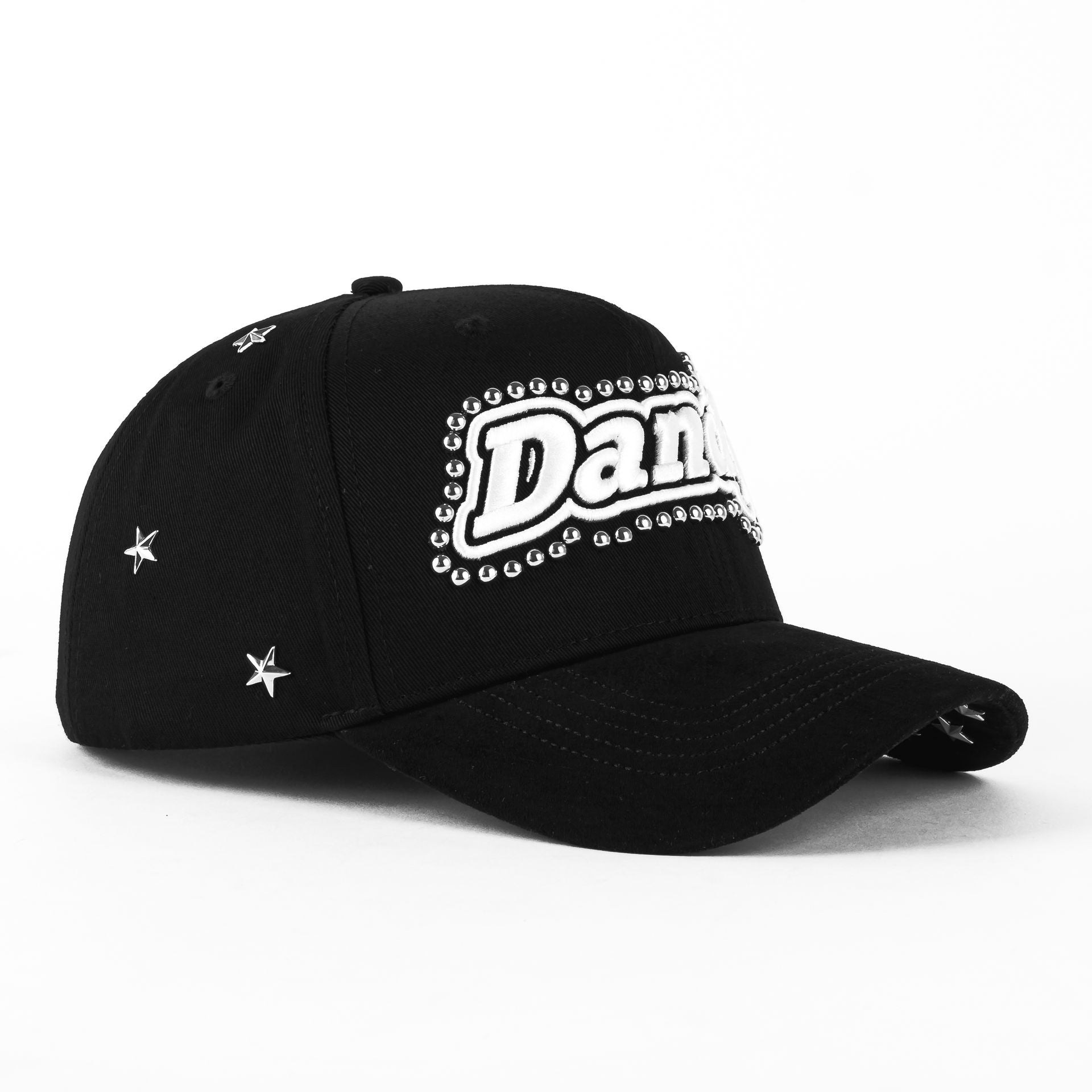 Gorra Dandy Hats STAR & STUDIOS BLACK/WHITE | Snapback Visera Curva
