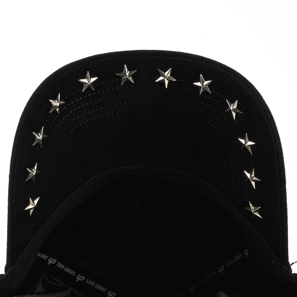 Gorra Dandy Hats STAR & STUDIOS BLACK/WHITE | Snapback Visera Curva