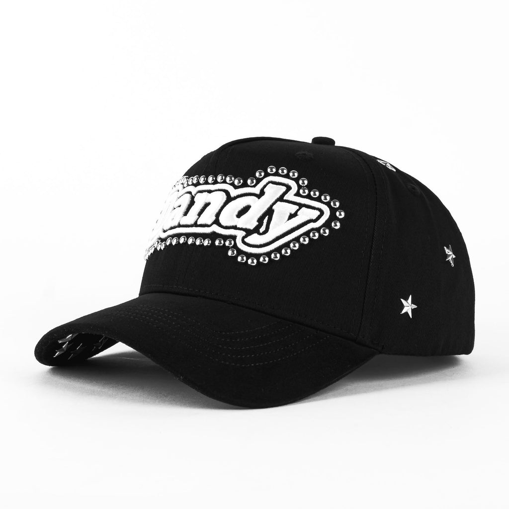 Gorra Dandy Hats STAR & STUDIOS BLACK/WHITE | Snapback Visera Curva