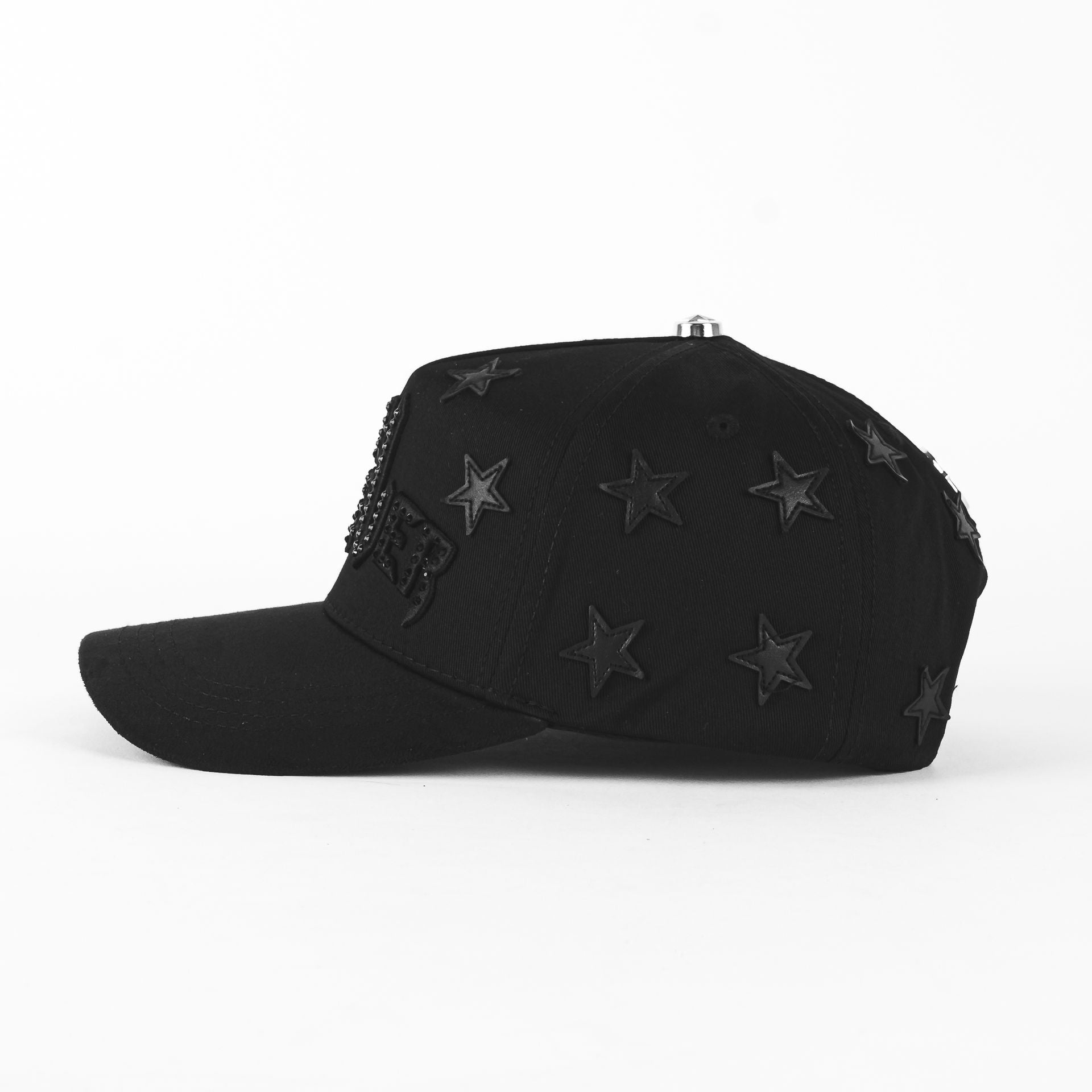 Gorra Barbas Hats RICH FOREVER BLK/SUEDE | Snapback Visera Curva