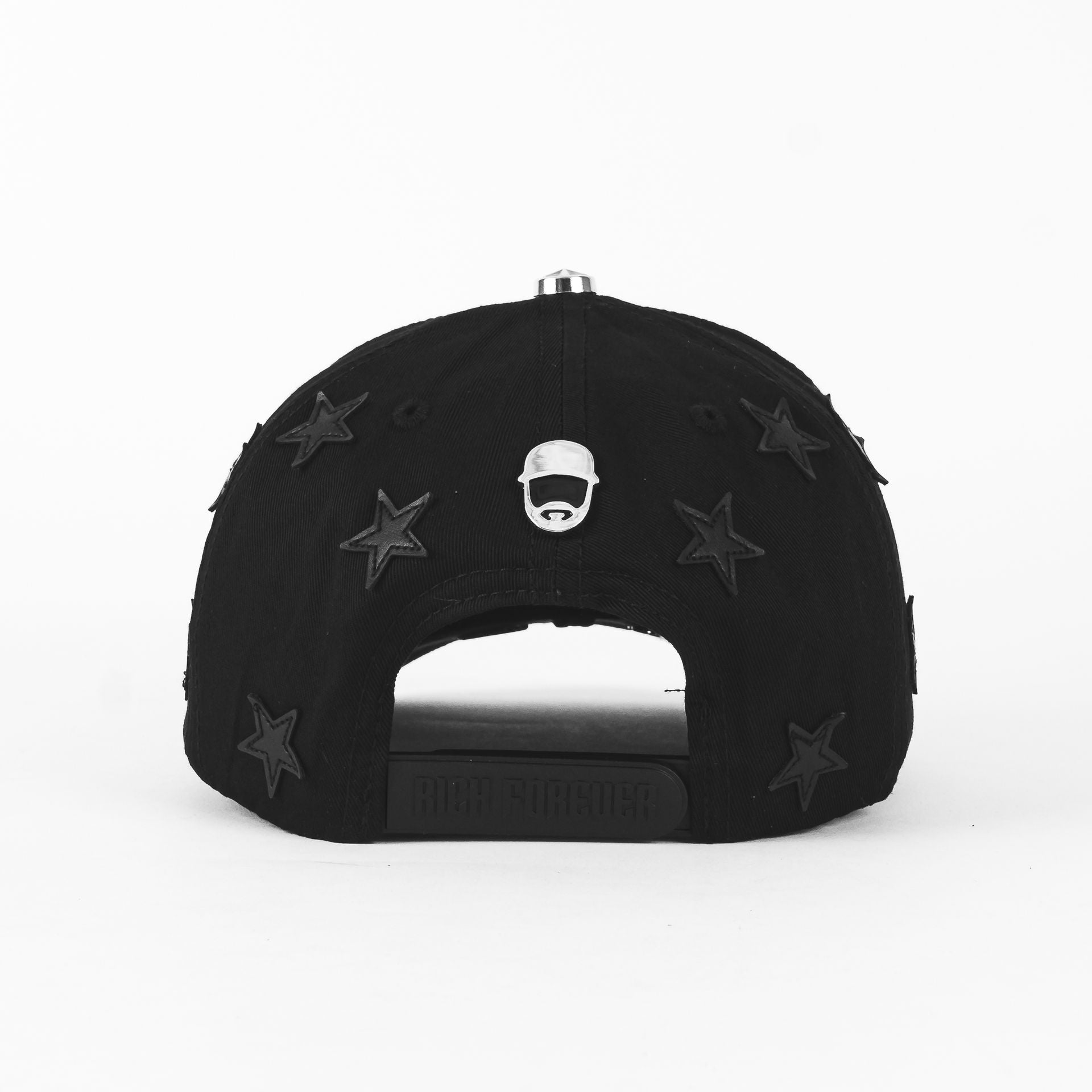 Gorra Barbas Hats RICH FOREVER BLK/SUEDE | Snapback Visera Curva