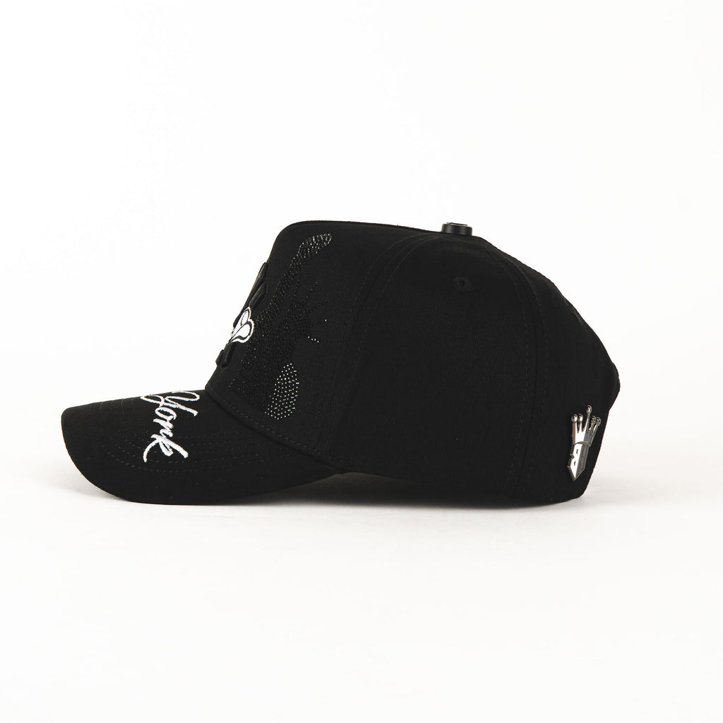 Gorra Mz Hats NY 2.0 SOMBRERO BOSS BLK VISOR SUEDE | Snapback Visera Curva
