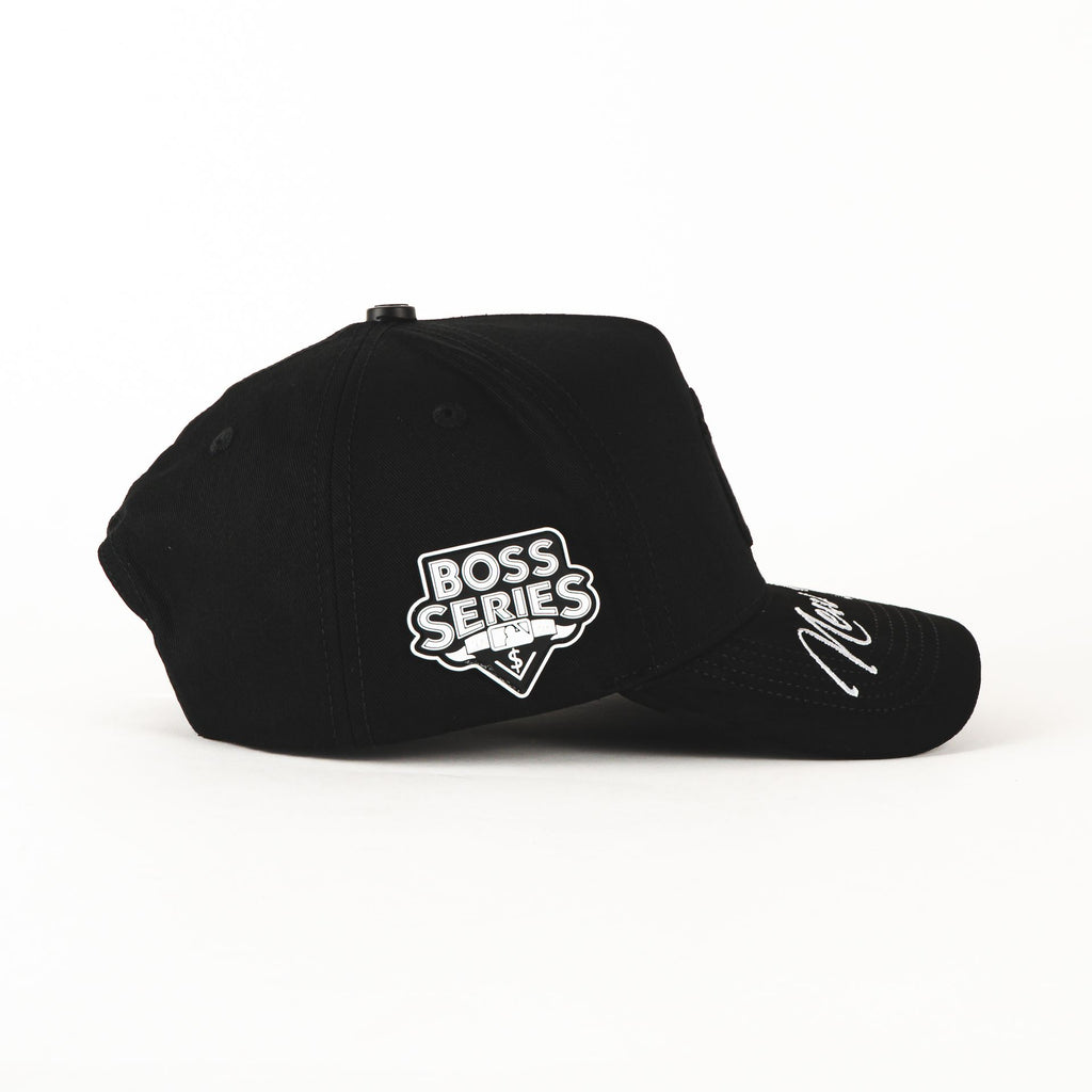 Gorra Mz Hats NY 2.0 SOMBRERO BOSS BLK VISOR SUEDE | Snapback Visera Curva