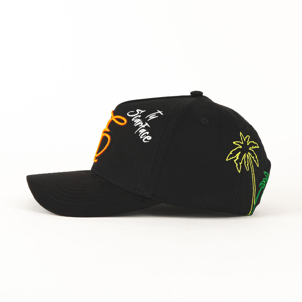 Gorra New Religion TU SCARFACE BLACK SUEDE | Snapback Visera Curva