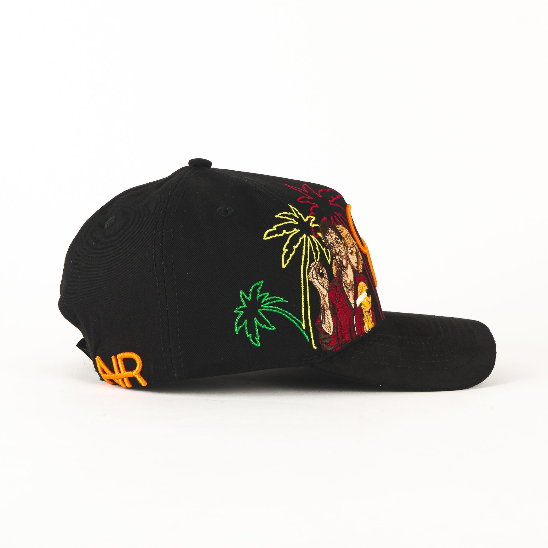 Gorra New Religion TU SCARFACE BLACK SUEDE | Snapback Visera Curva