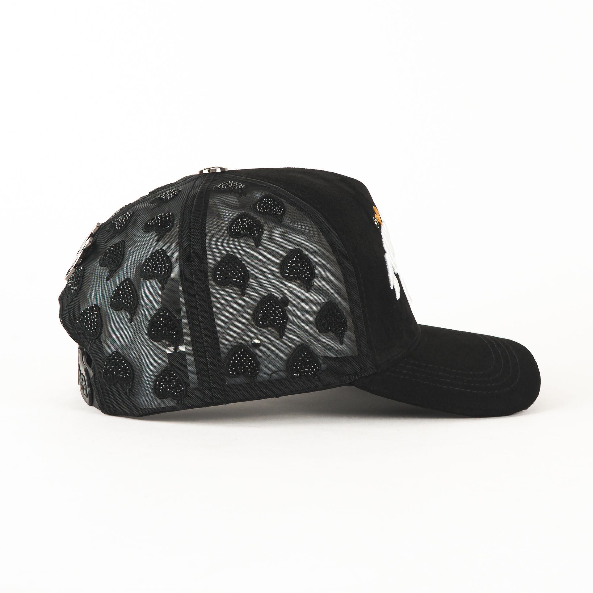 Gorra Clover Garments TUMBADOS CLUB BLK SUEDE | Snapback Visera Curva