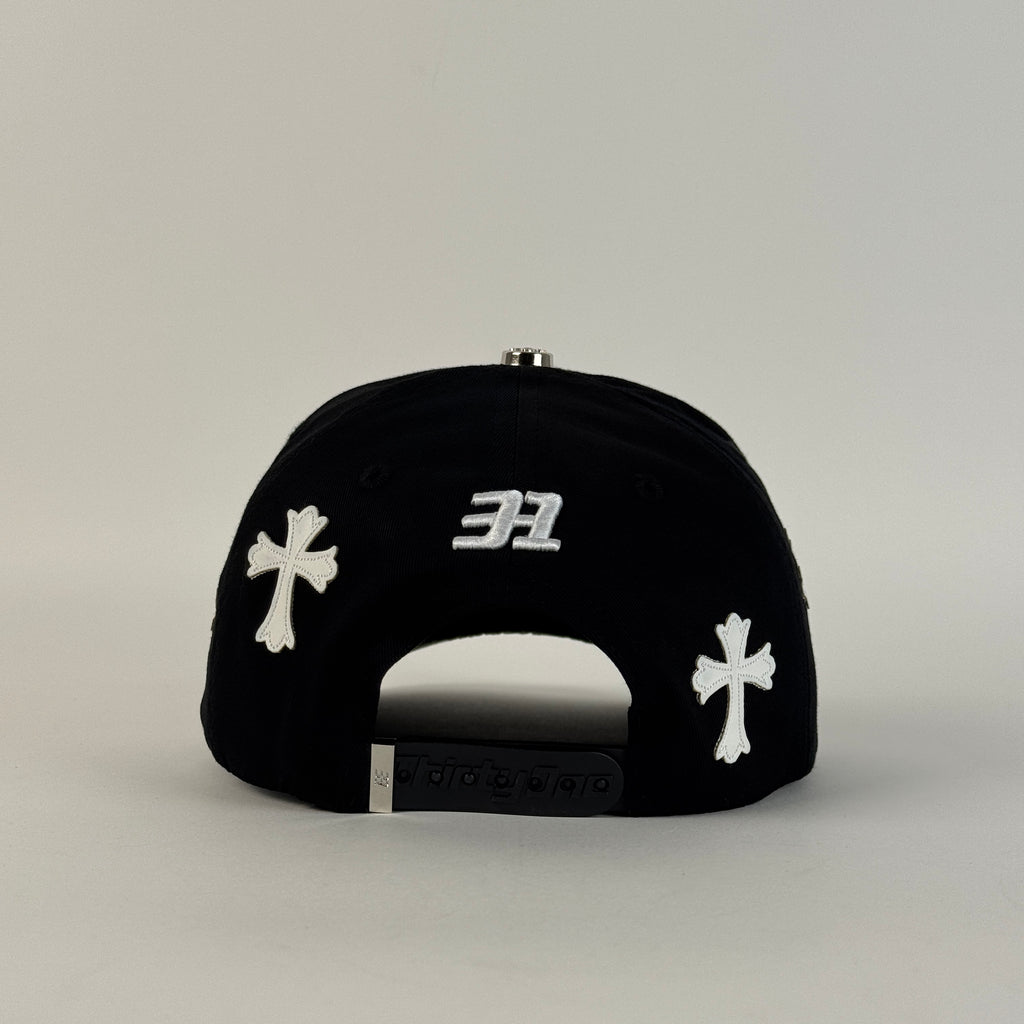 GORRA 31 HATS LA CHROME BLK/WHT
