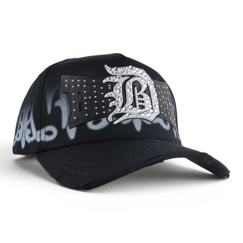 GORRA 31 HATS BENAVIDEZ SHOWCASE BLACK/WHITE CRYSTALS