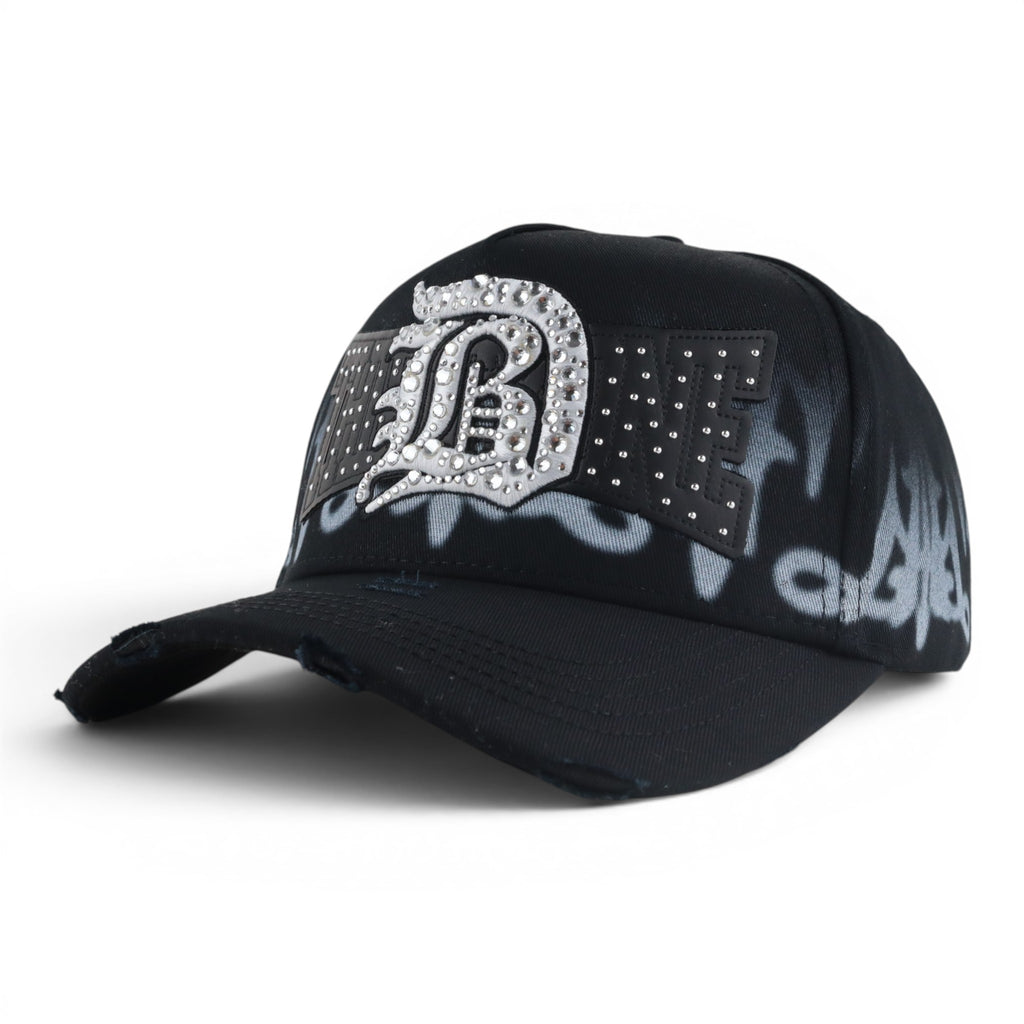 GORRA 31 HATS BENAVIDEZ SHOWCASE BLACK/WHITE CRYSTALS