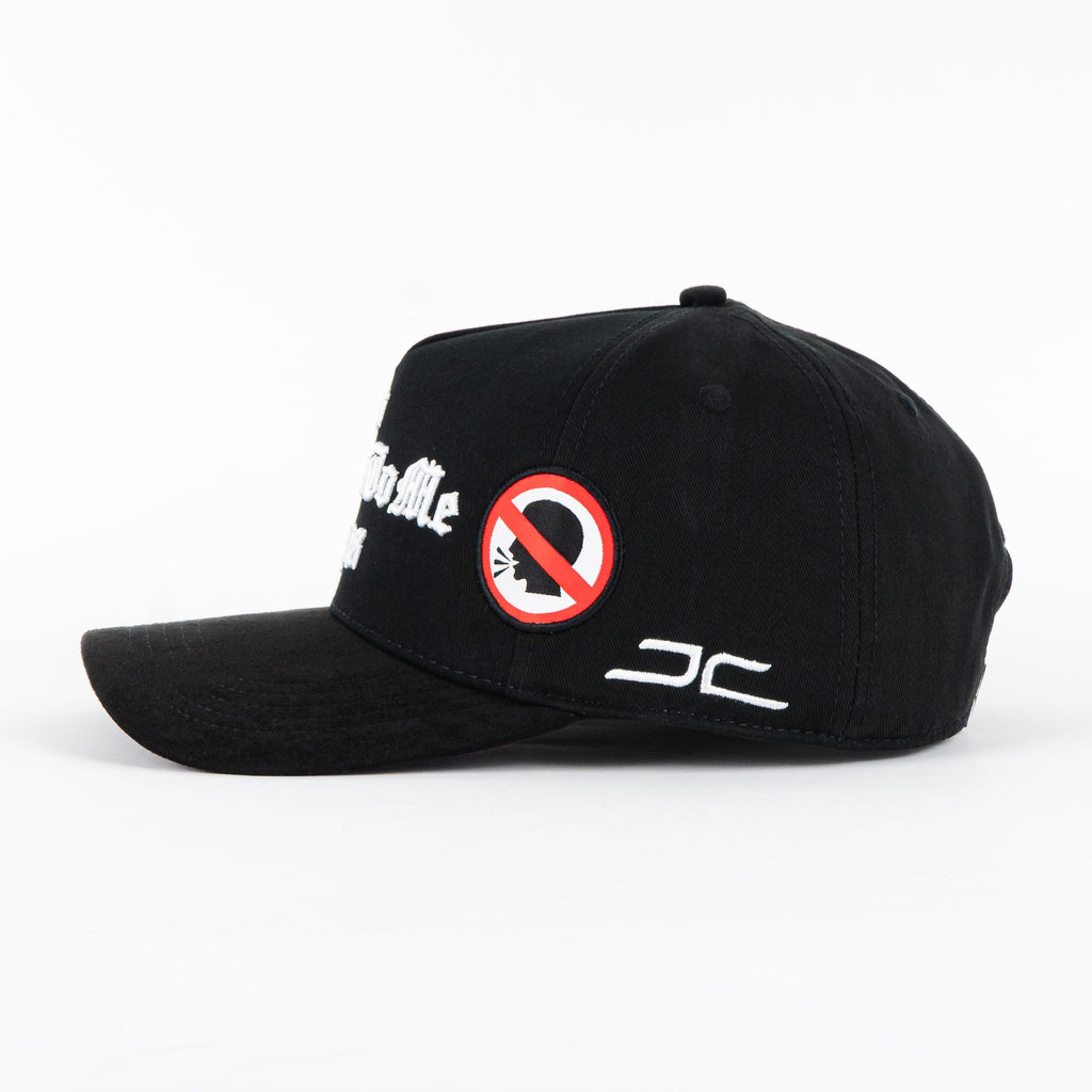 Gorra JC HATS GOSSIP BLACK | Snapback Visera Curva
