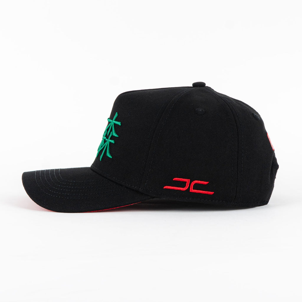 Gorra JC HATS GLORY BLACK | Snapback Visera Curva