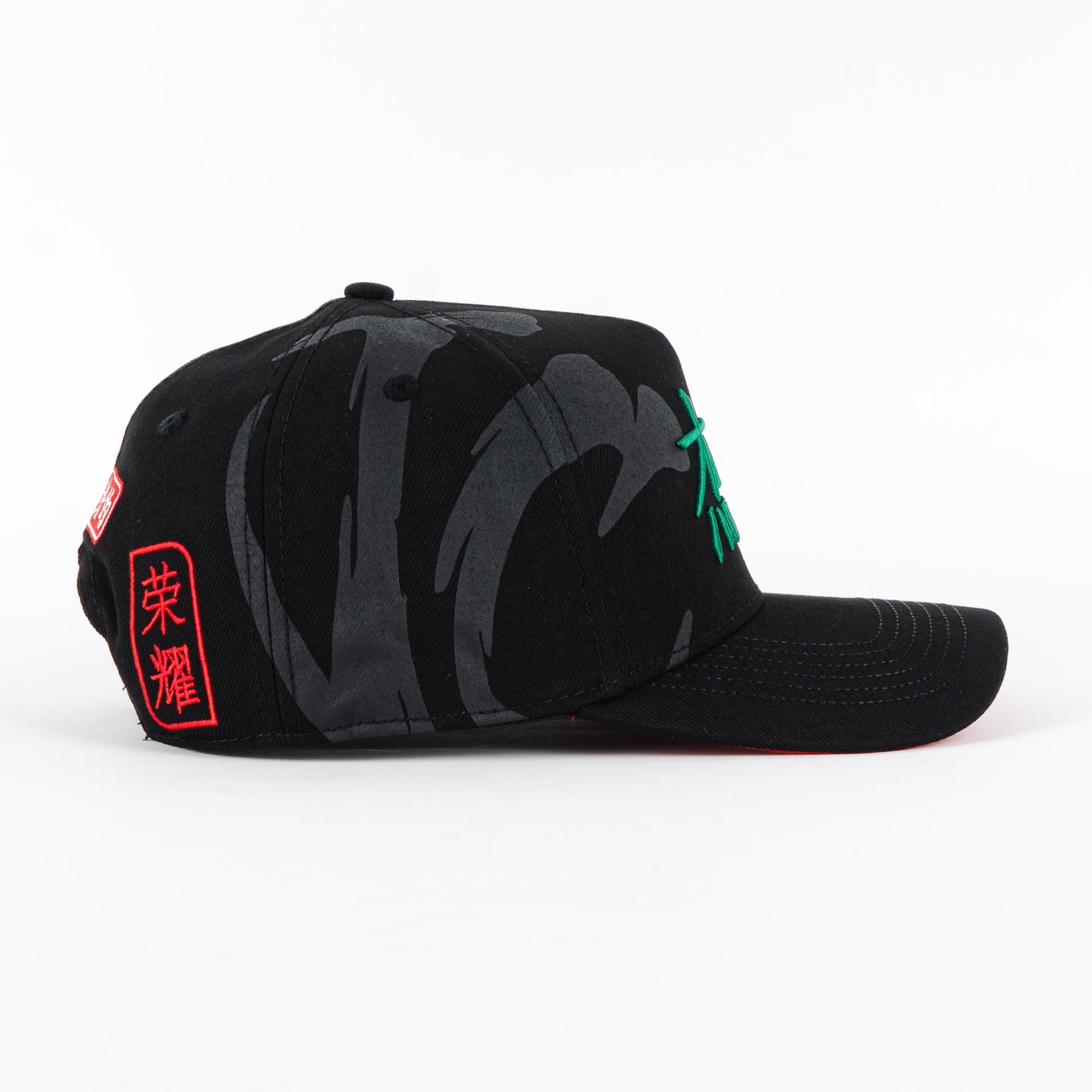 Gorra JC HATS GLORY BLACK | Snapback Visera Curva