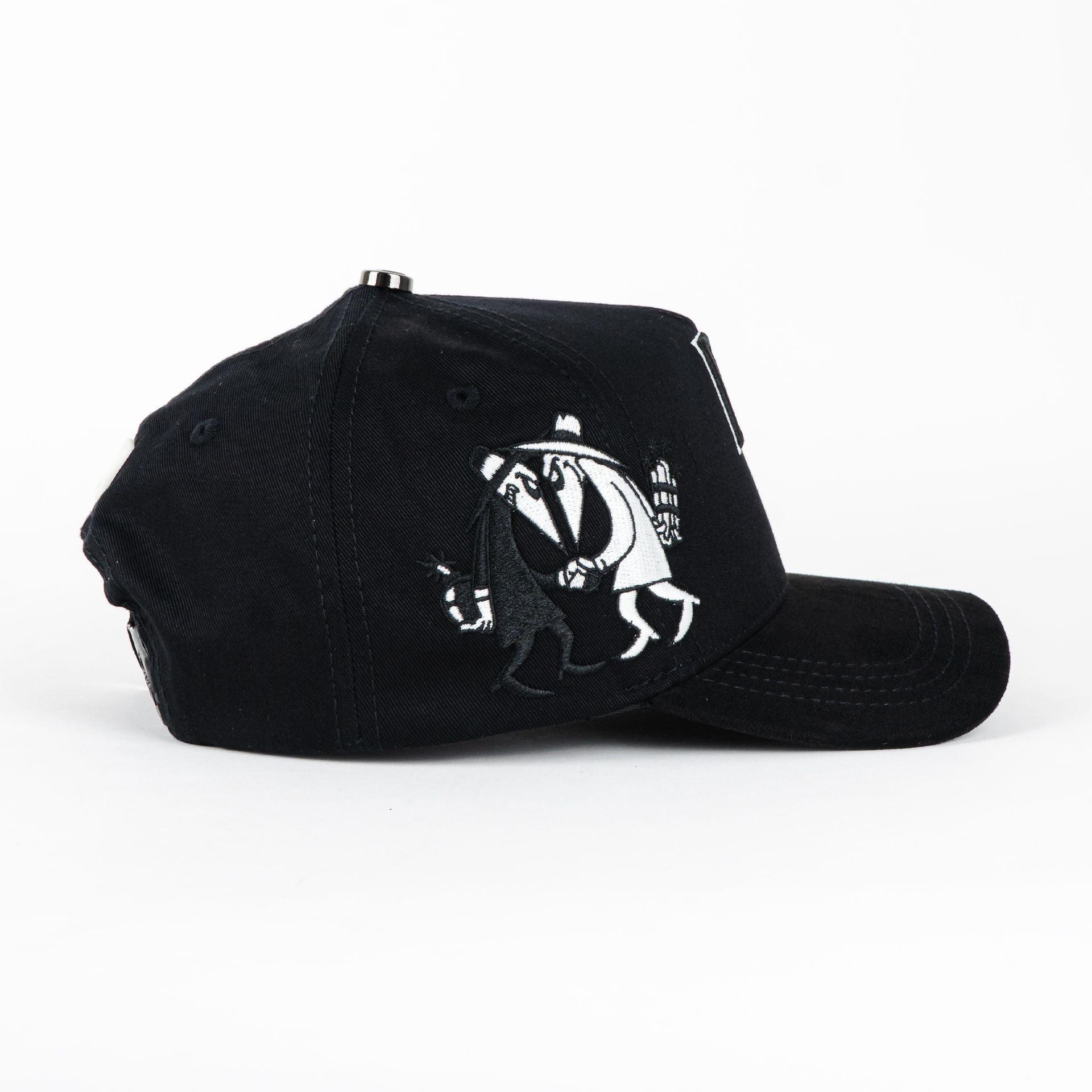 Gorra El Dreamer Hats TRUST ISSUES BLK VISOR SUEDE | Snapback Visera Curva