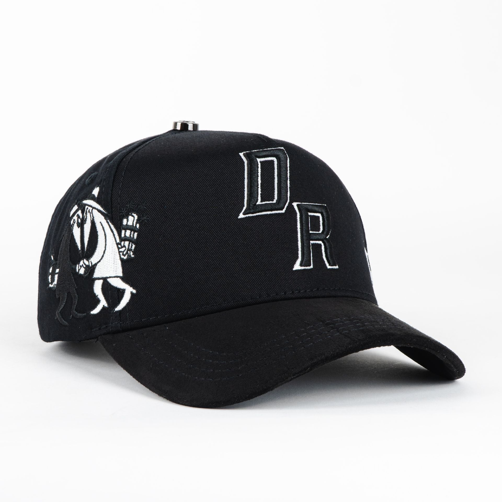 Gorra El Dreamer Hats TRUST ISSUES BLK VISOR SUEDE | Snapback Visera Curva