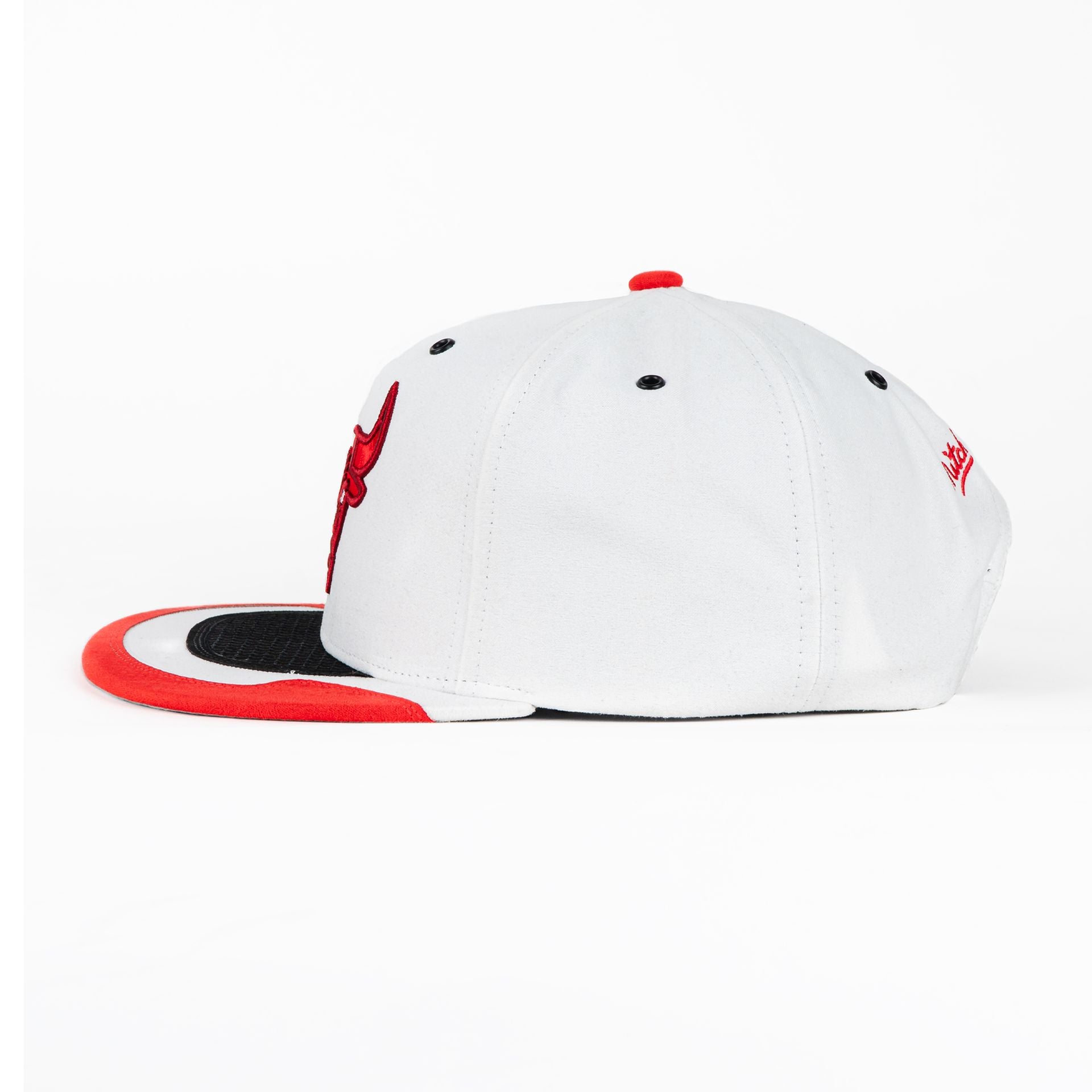Gorra Mitchell & Ness BULLS DAY WHITE/RED | Visera Plana Snapback