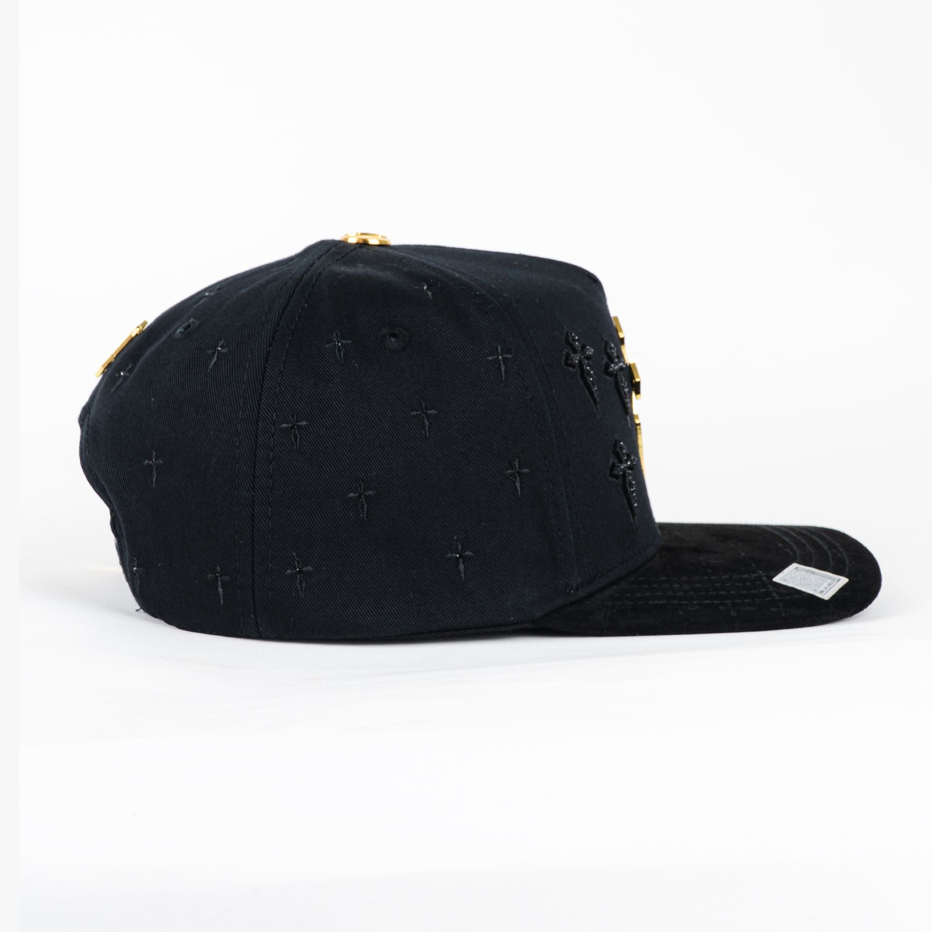 Gorra Bigg Boss CELTA CROSS GOLD/BLACK | Snapback Visera Semicurva
