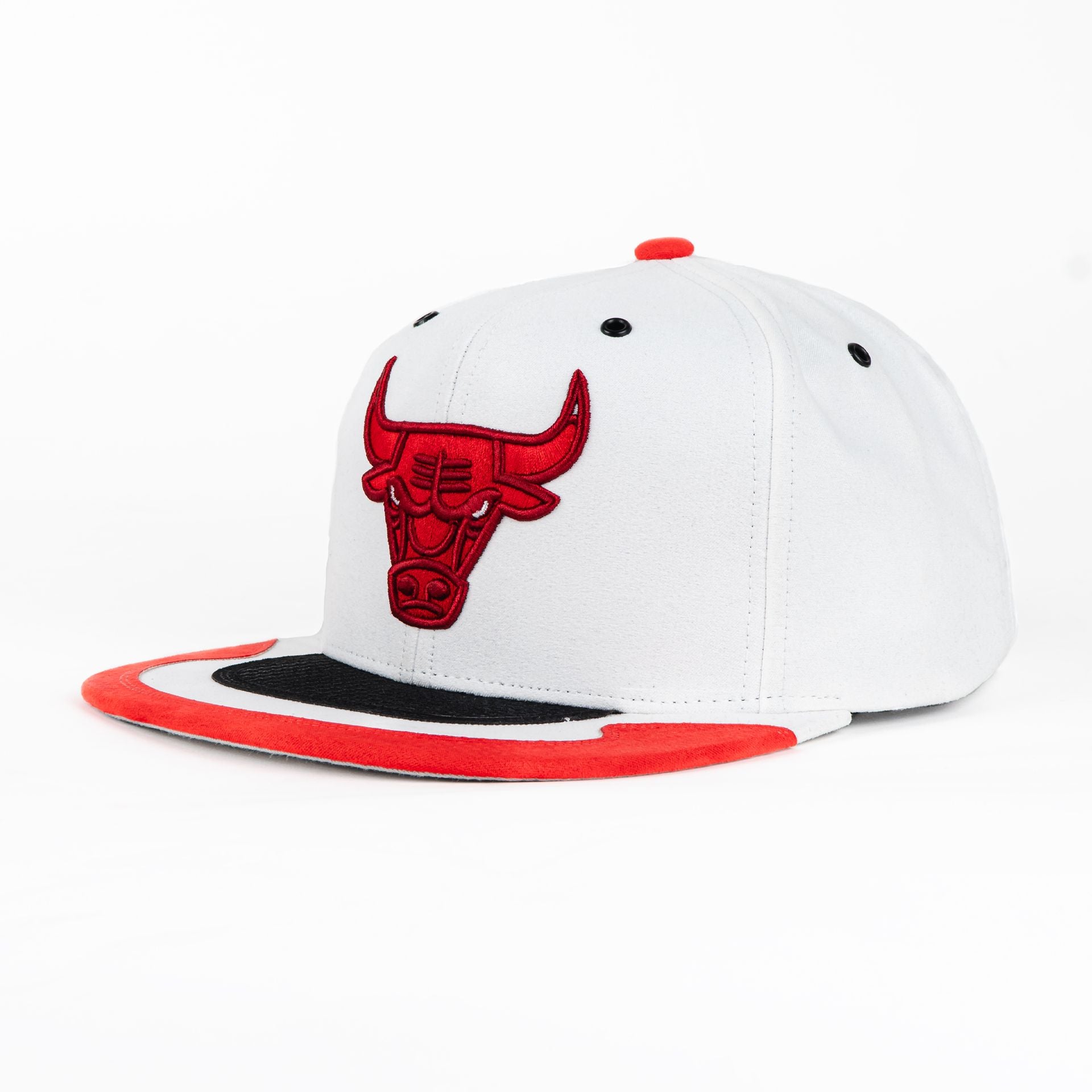 Gorra Mitchell & Ness BULLS DAY WHITE/RED | Visera Plana Snapback