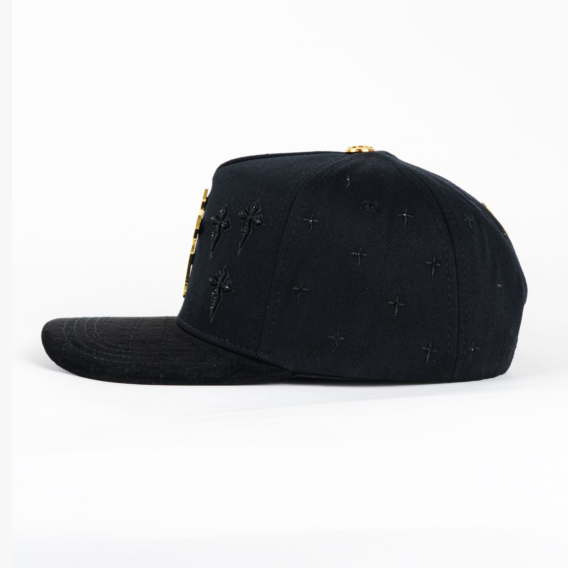 Gorra Bigg Boss CELTA CROSS GOLD/BLACK | Snapback Visera Semicurva
