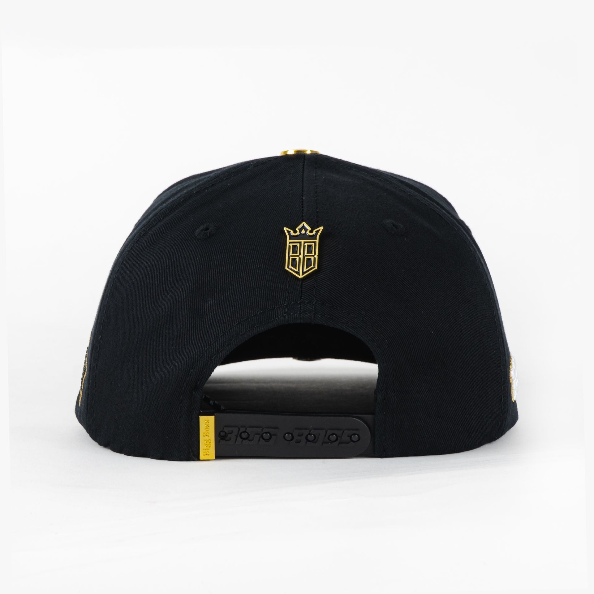 Gorra Bigg Boss AMIRI METAL GOLD/BLACK de Tela y Gamuza | Snapback Visera Semicurva