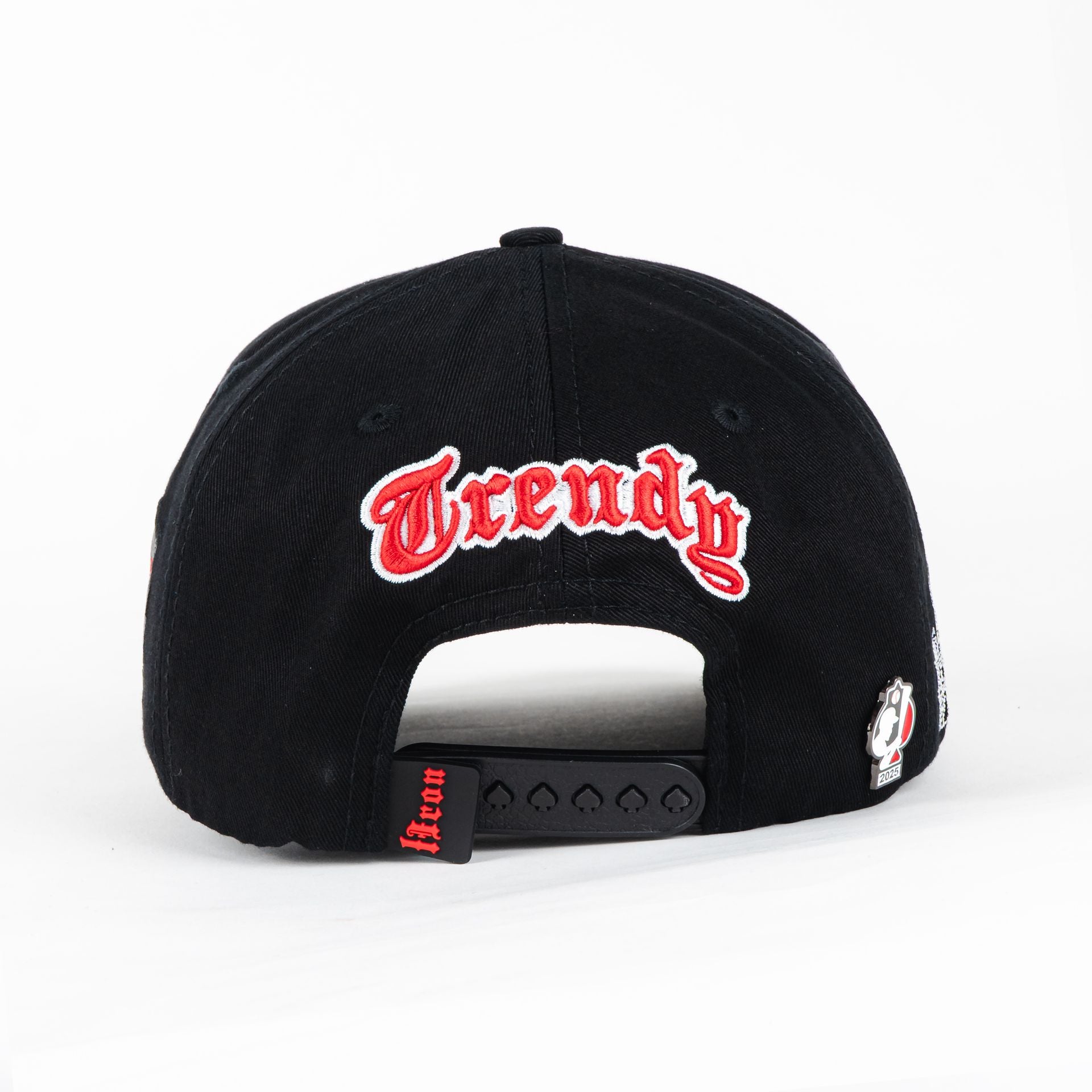Gorra 1IRON TRENDY CULIACAN ON FIRE BLACK | Snapback Visera Curva