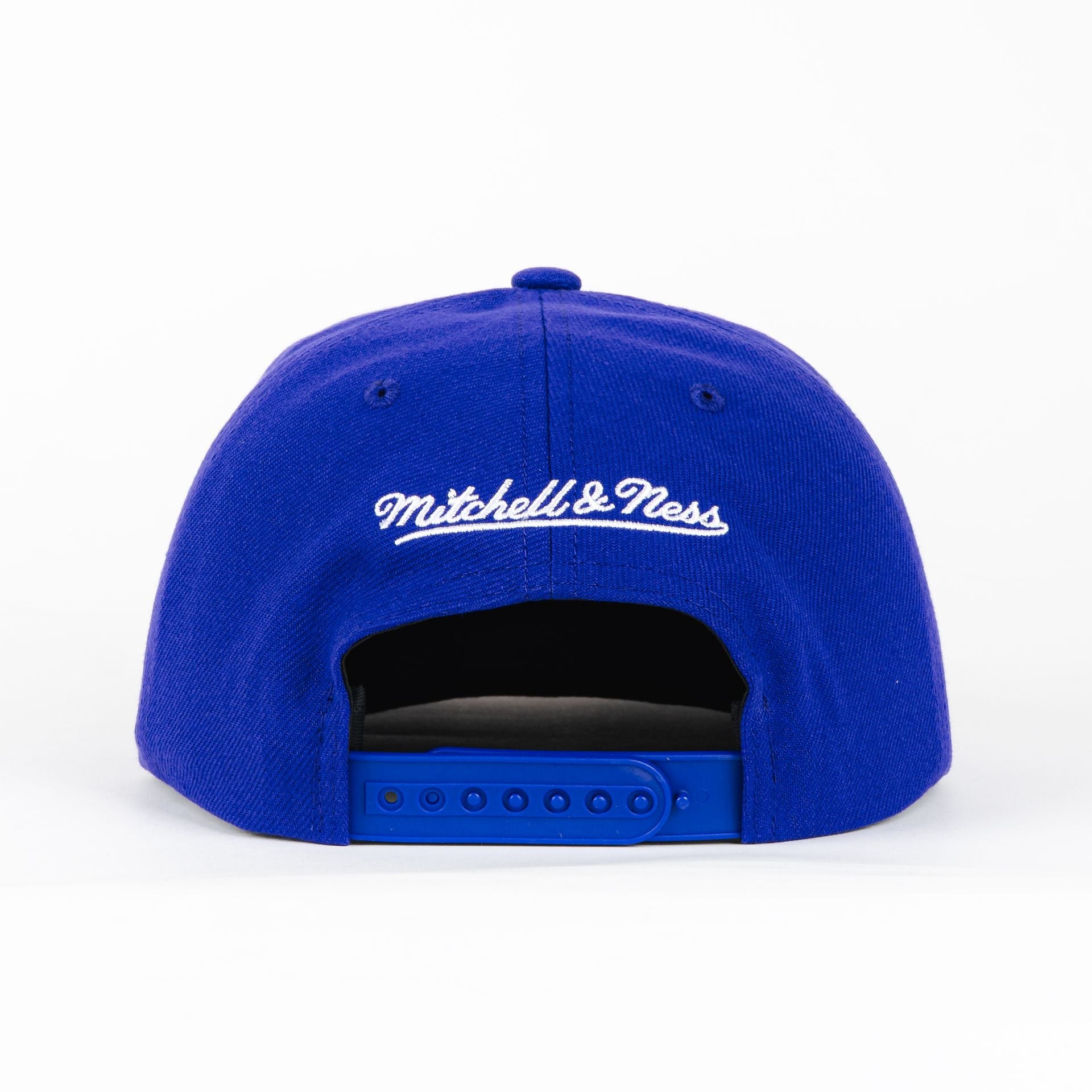 Gorra Mitchell & Ness LAKERS XL LOGO PURPLE | Visera Corta Snapback