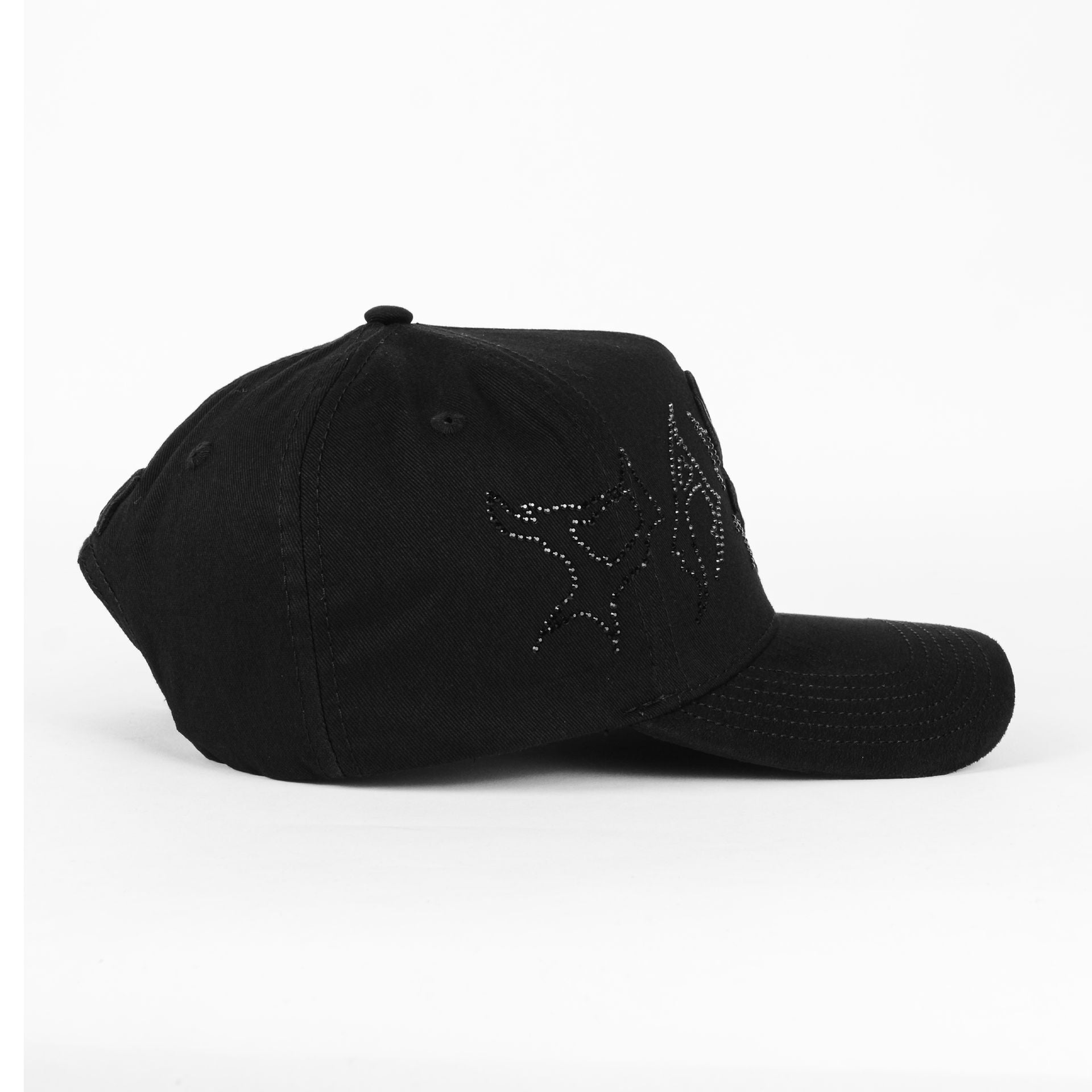Gorra DAKAPS SOX CRISTALES BLK VISOR SUEDE  | Snapback Visera Curva